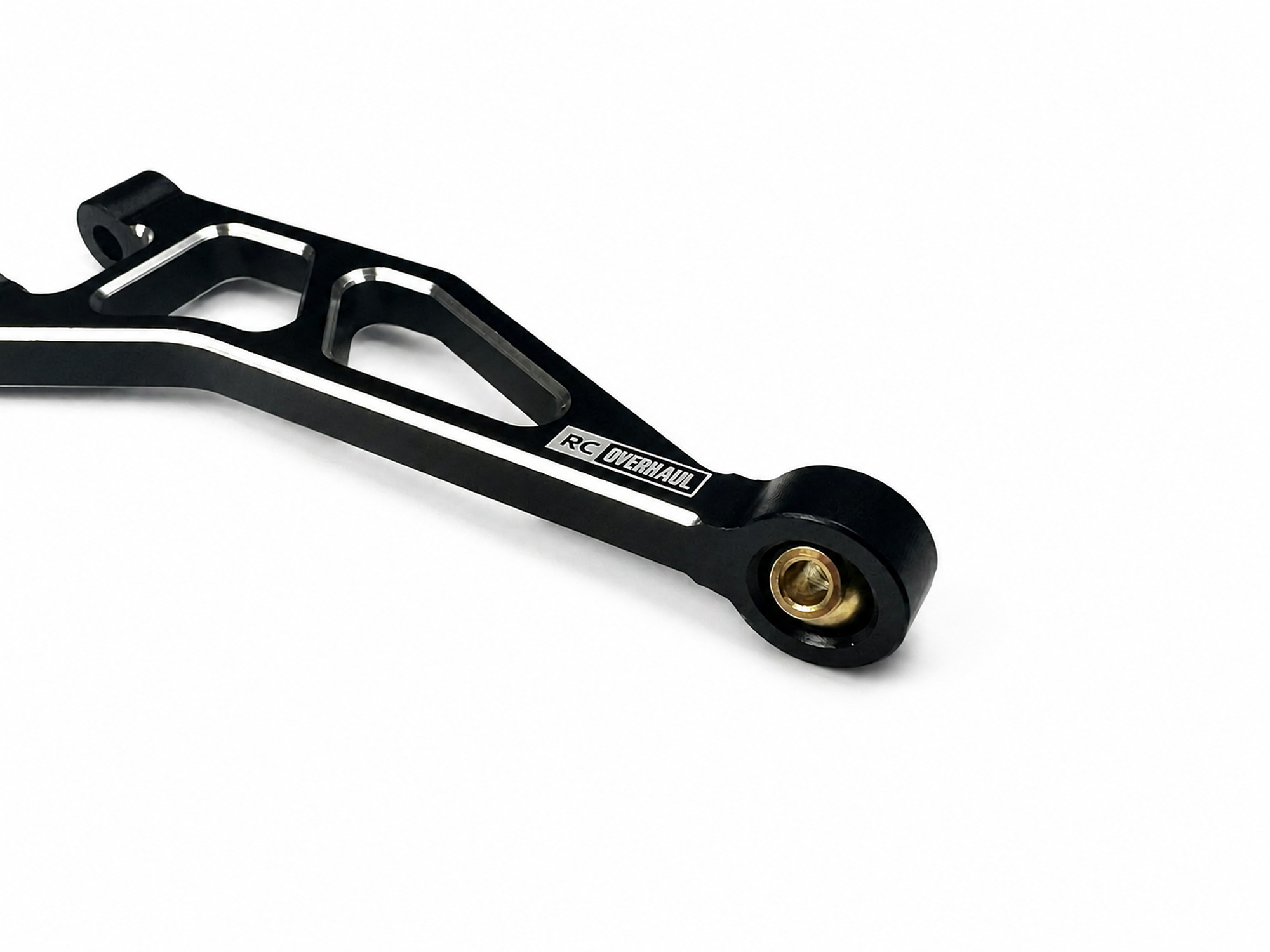 Rear Upper Suspension Arms, Black Aluminium, Mini Kraton-3