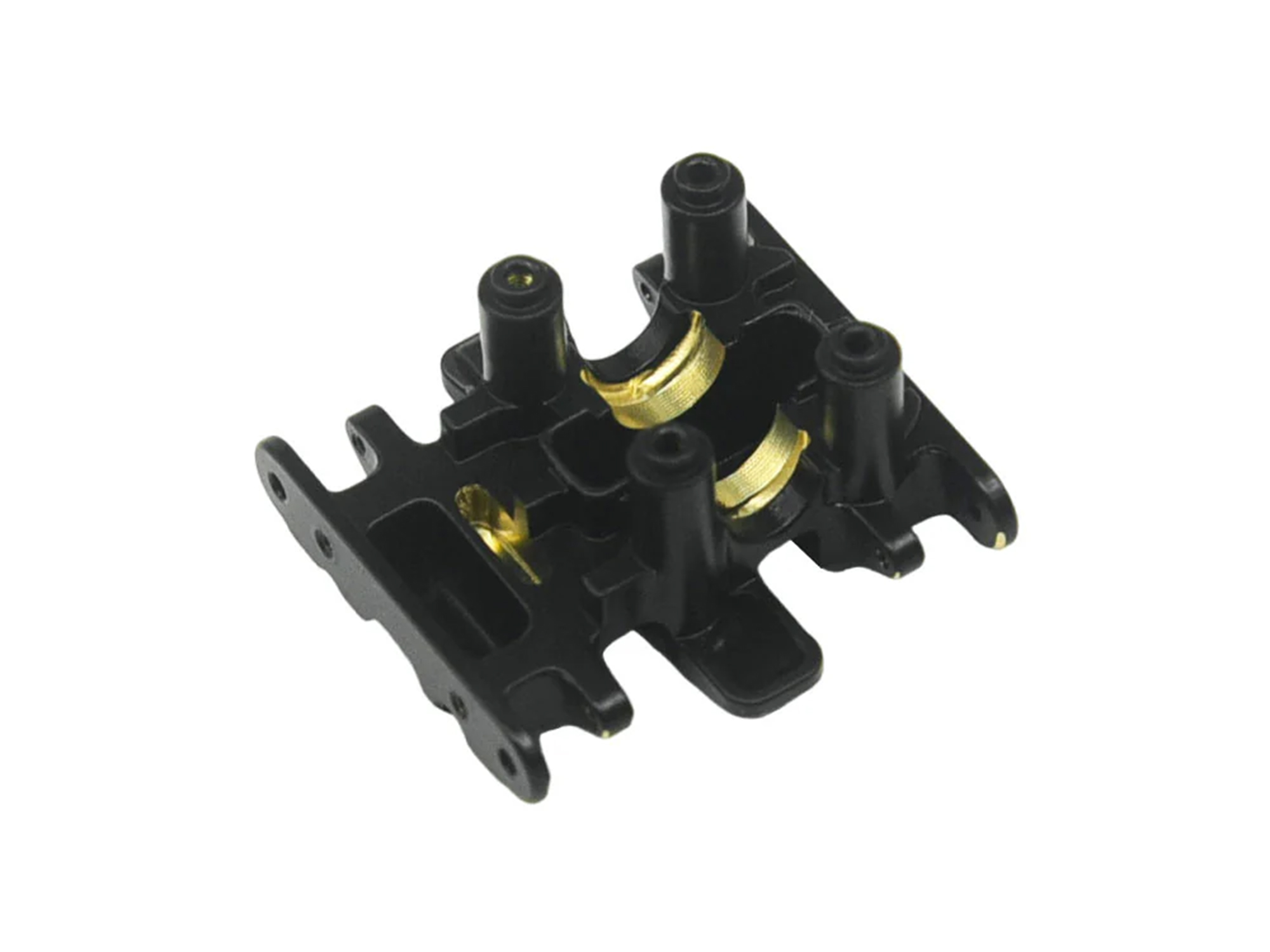 Centre Skid and Mount Plate, Black Brass SCX30-4