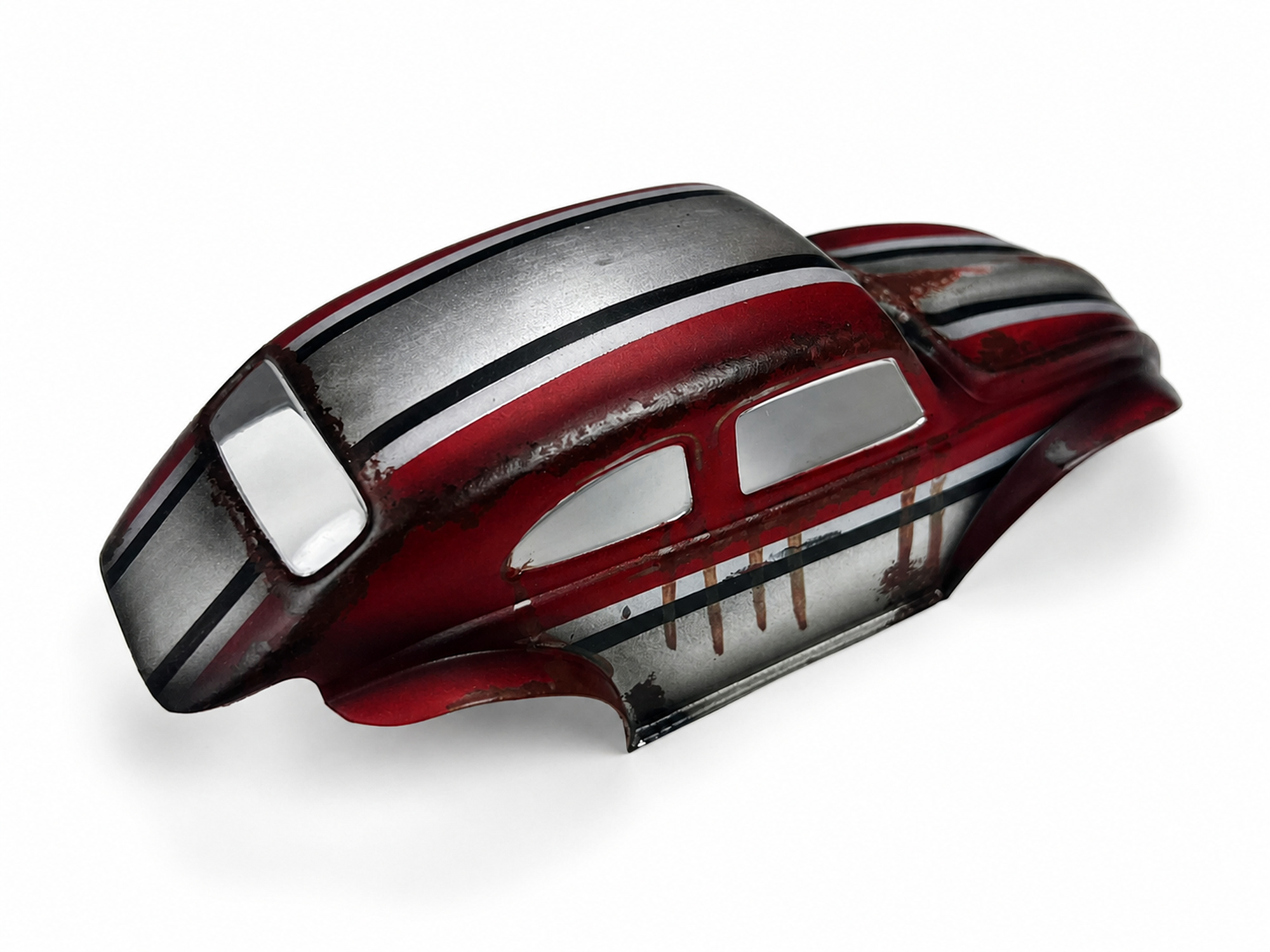 Beetle Body, Red Aged Hand Painted SCX30-3