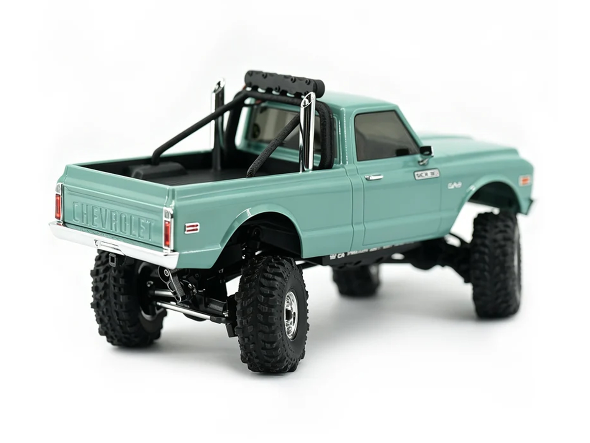 4 Wheels Steer conversion, Black Aluminium, SCX30-3