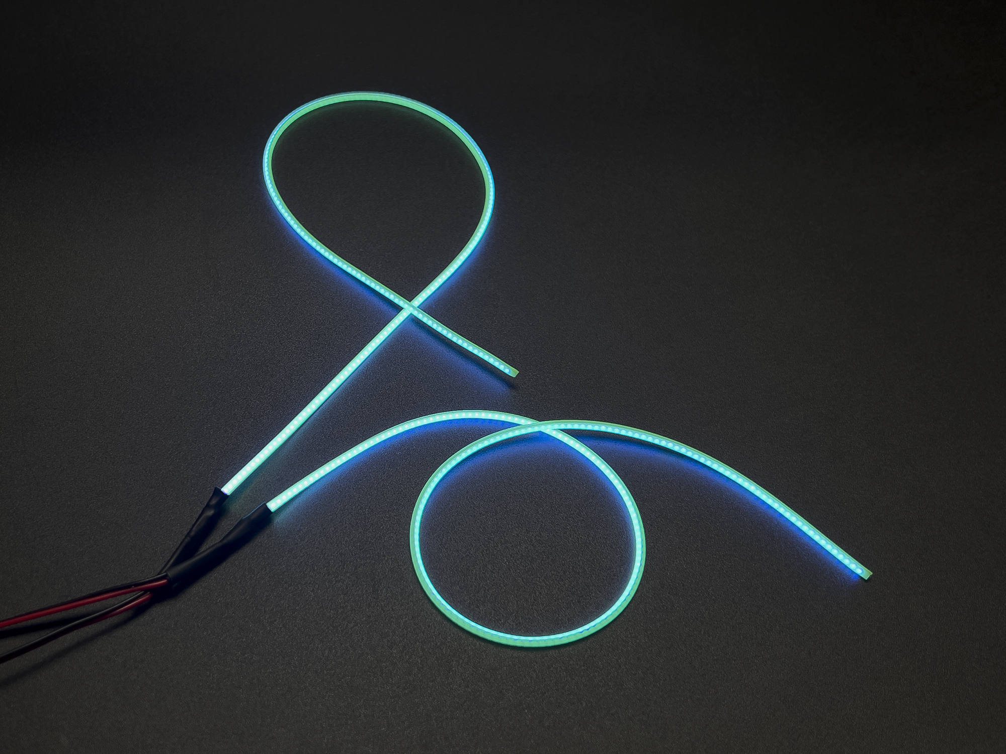LED Light Line Pair, 29cm Ice Blue-3