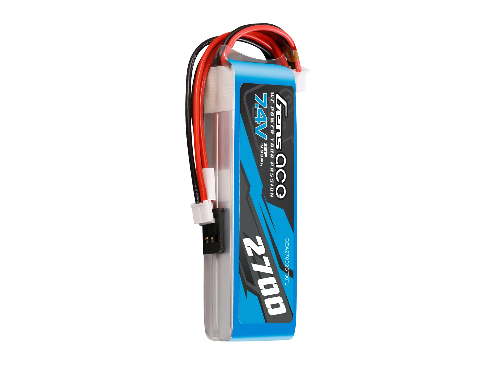 Li-Po 2S 7.4V 2700mAh Tx/Rx with Futaba-4