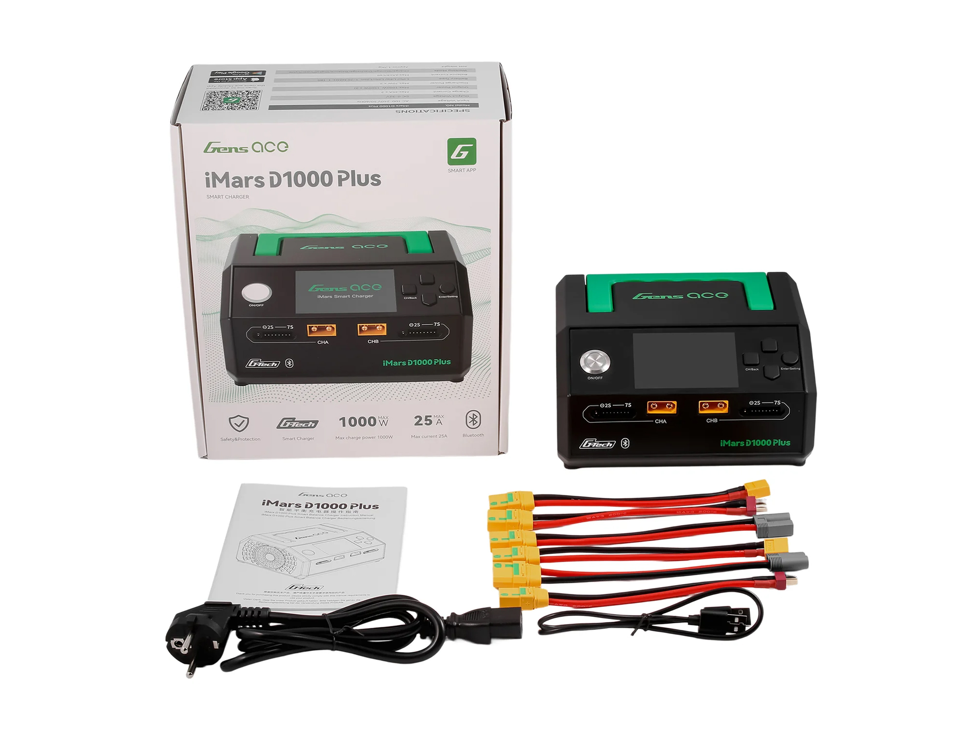 iMars D1000 PLUS G-Tech Dual Smart Charger AC 1000W-6
