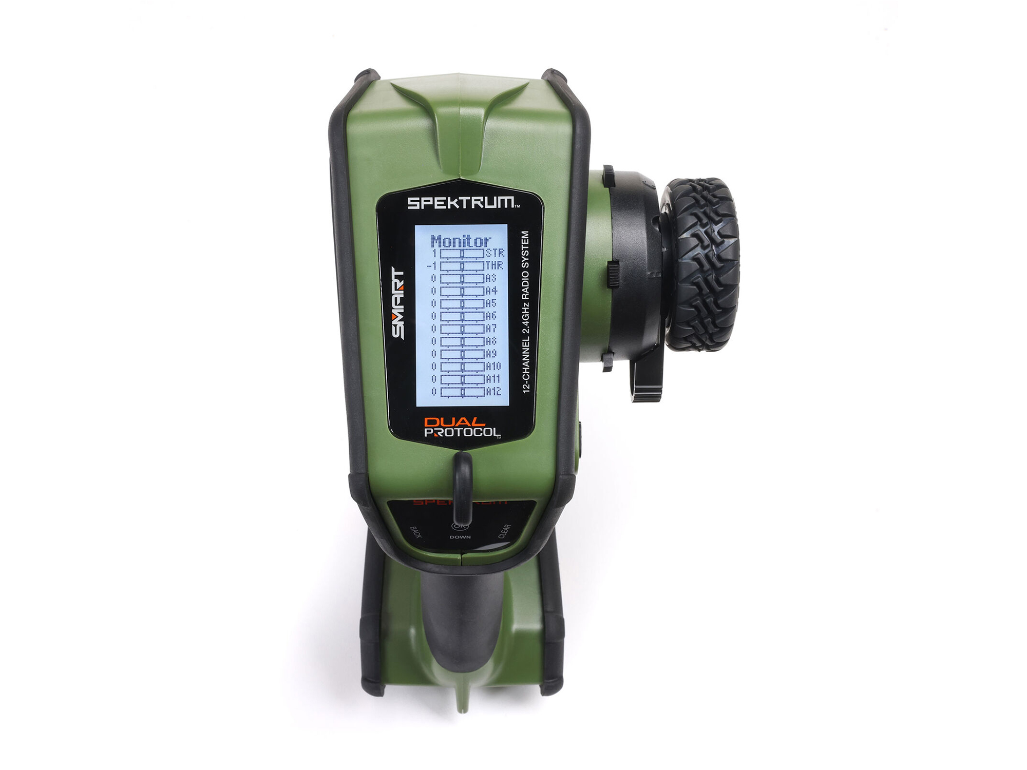 DX Rugged+ 12-Channel DSMR+ Transmitter, Green-9