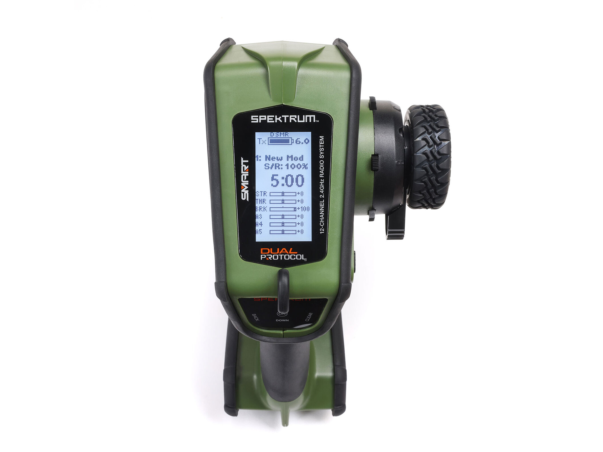 DX Rugged+ 12-Channel DSMR+ Transmitter, Green-10