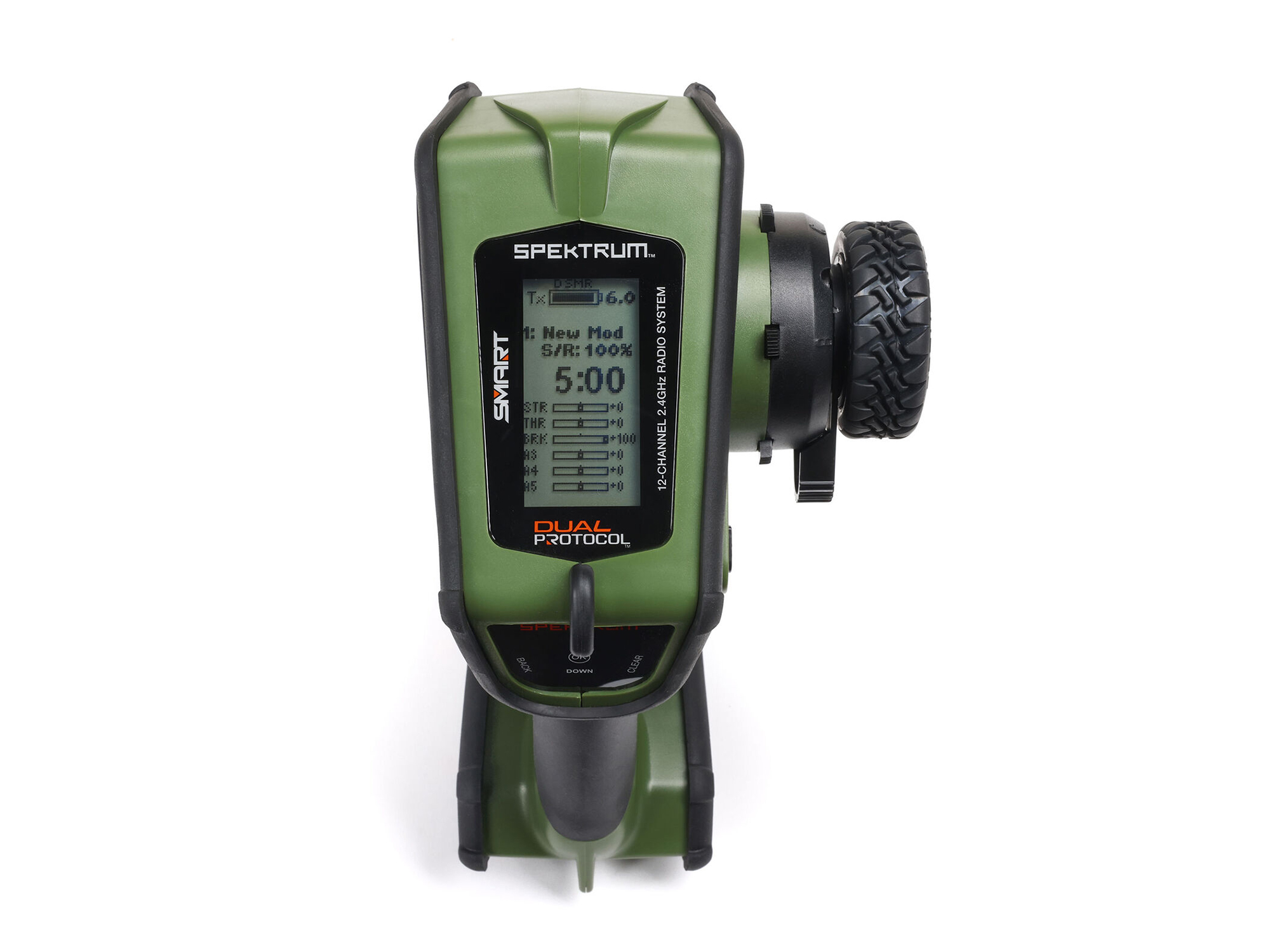 DX Rugged+ 12-Channel DSMR+ Transmitter, Green-12
