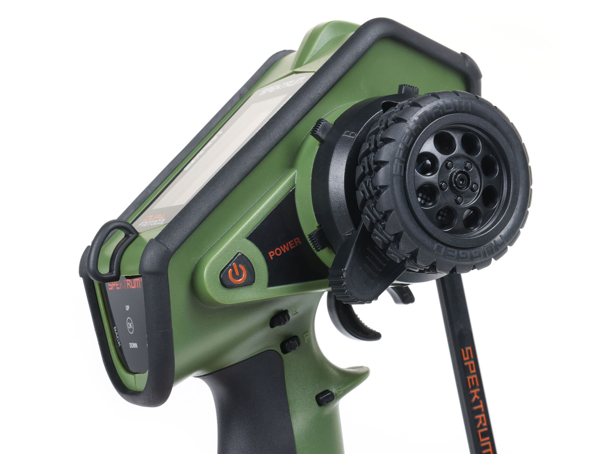 DX Rugged+ 12-Channel DSMR+ Transmitter, Green-13
