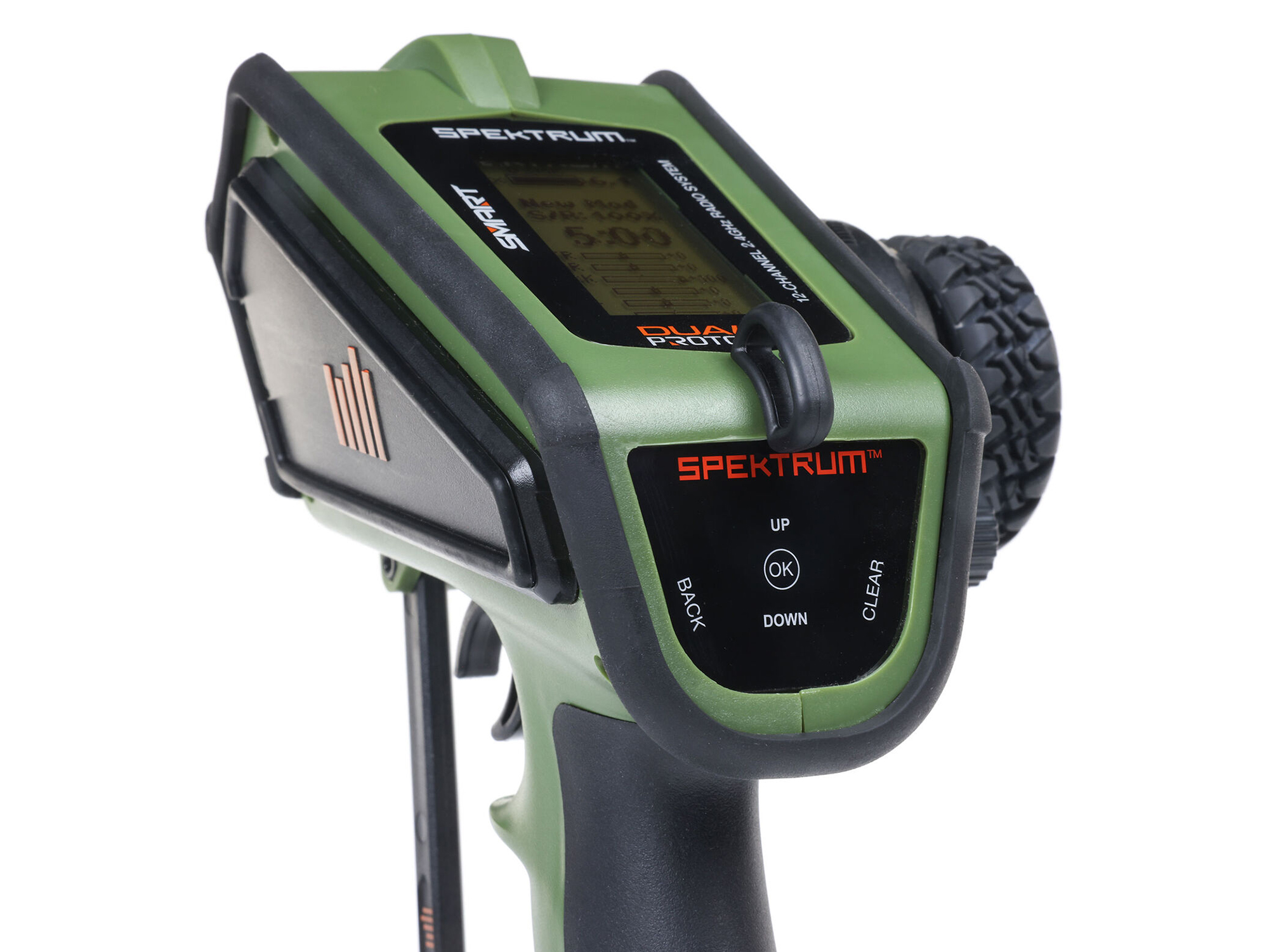 DX Rugged+ 12-Channel DSMR+ Transmitter, Green-16
