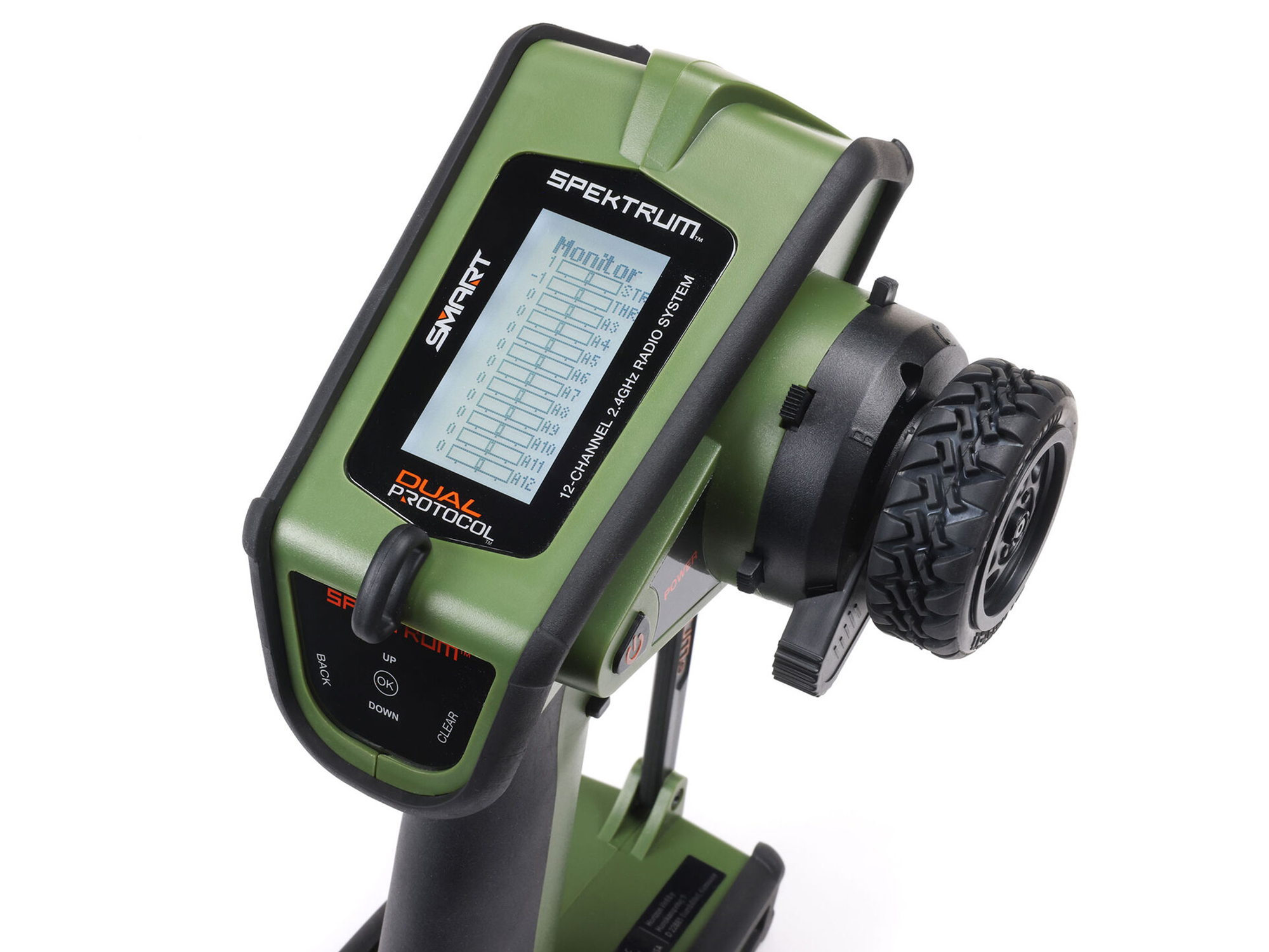 DX Rugged+ 12-Channel DSMR+ Transmitter, Green-17