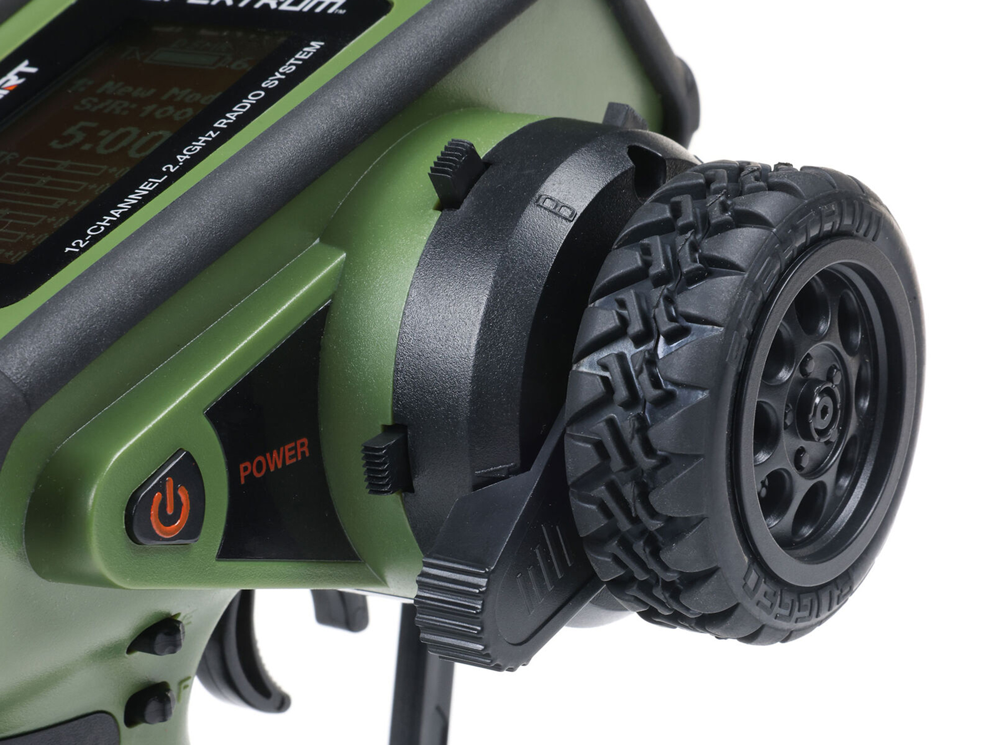 DX Rugged+ 12-Channel DSMR+ Transmitter, Green-18