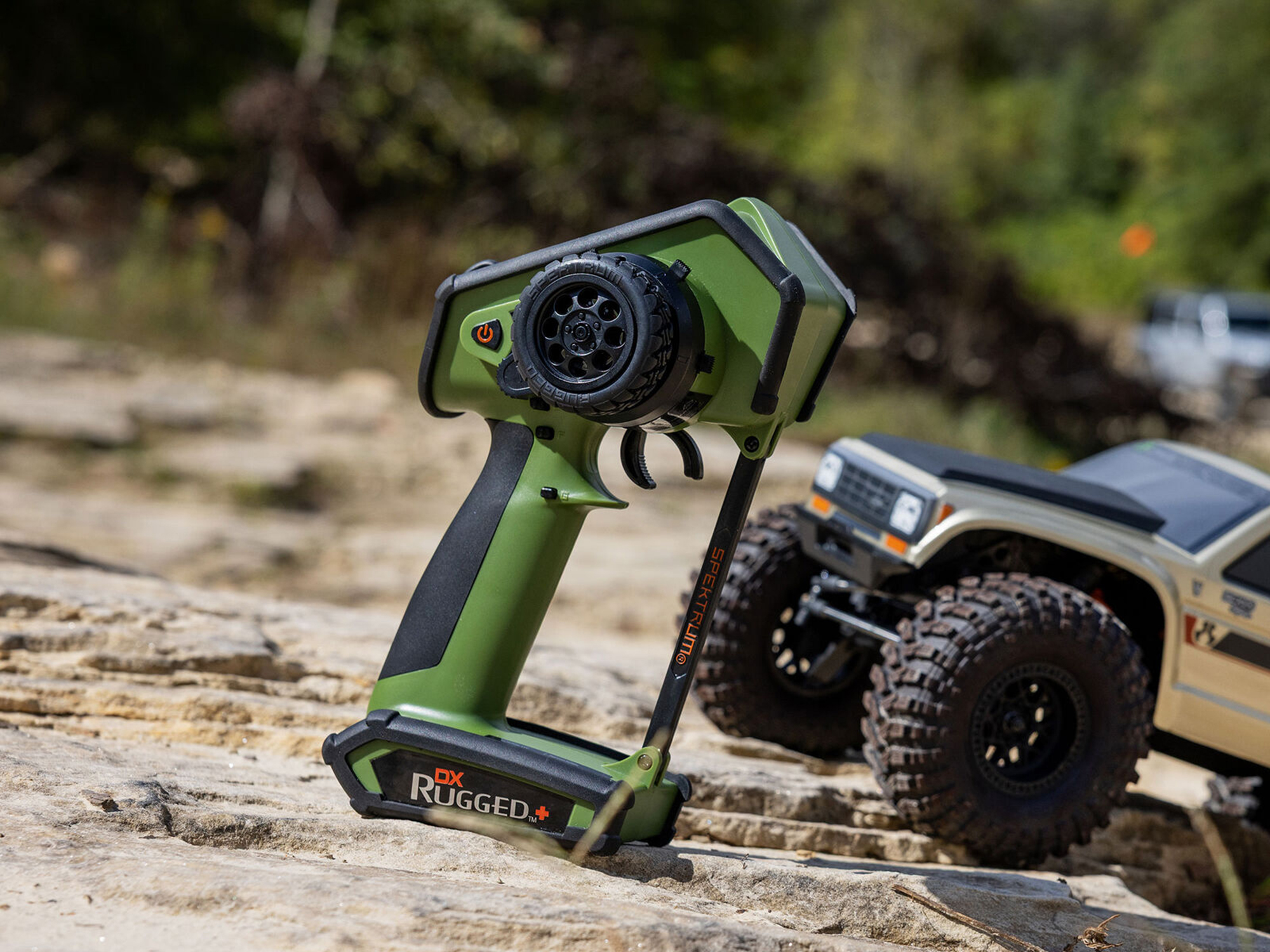 DX Rugged+ 12-Channel DSMR+ Transmitter, Green-20