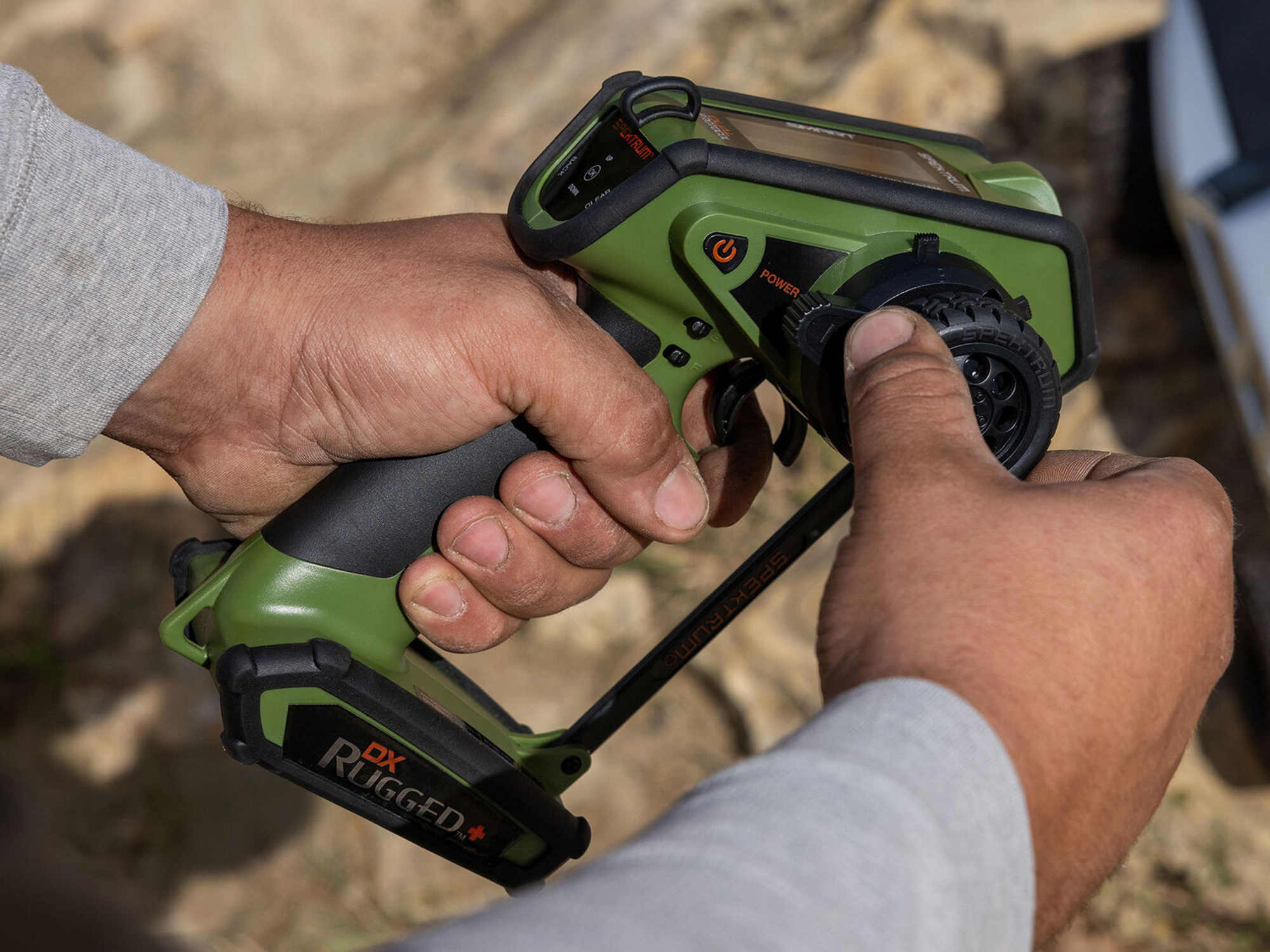DX Rugged+ 12-Channel DSMR+ Transmitter, Green-21