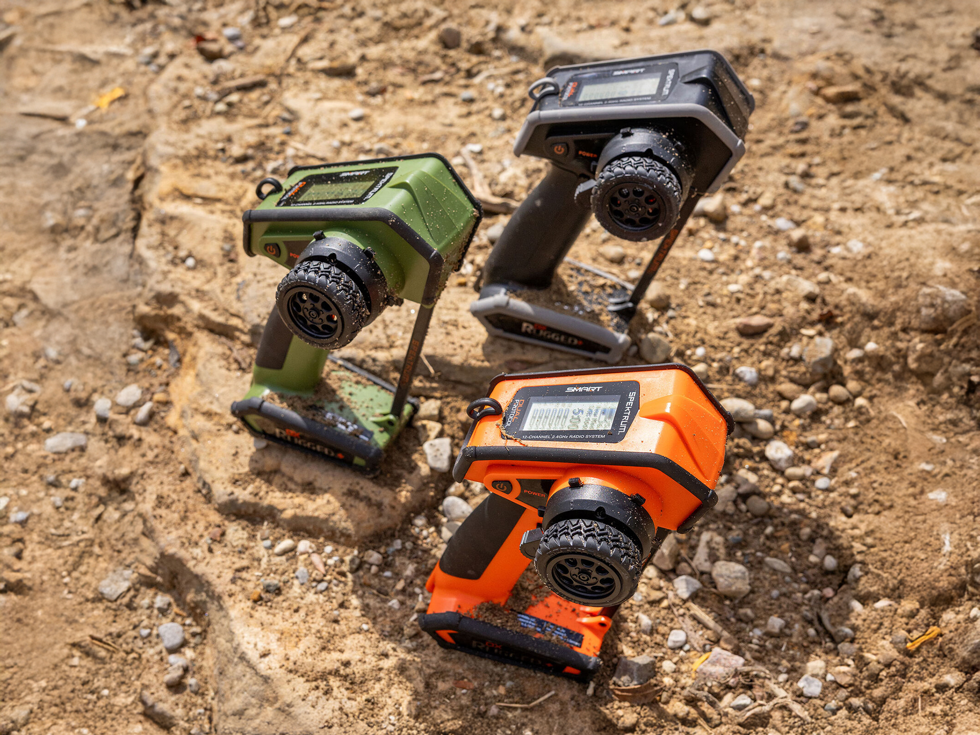 DX Rugged+ 12-Channel DSMR+ Transmitter, Green-22