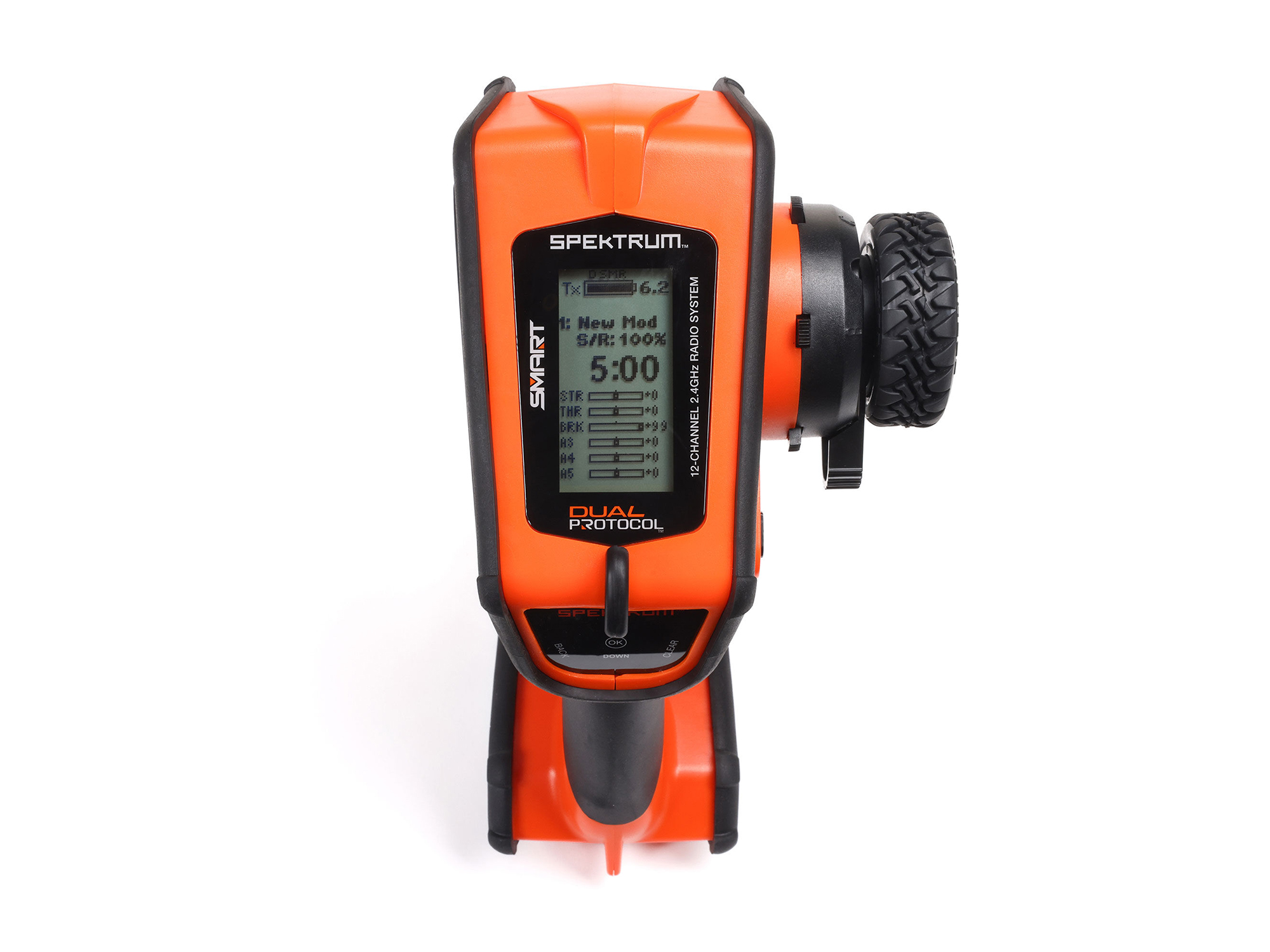 DX Rugged+ 12-Channel DSMR+ Transmitter, Orange-12