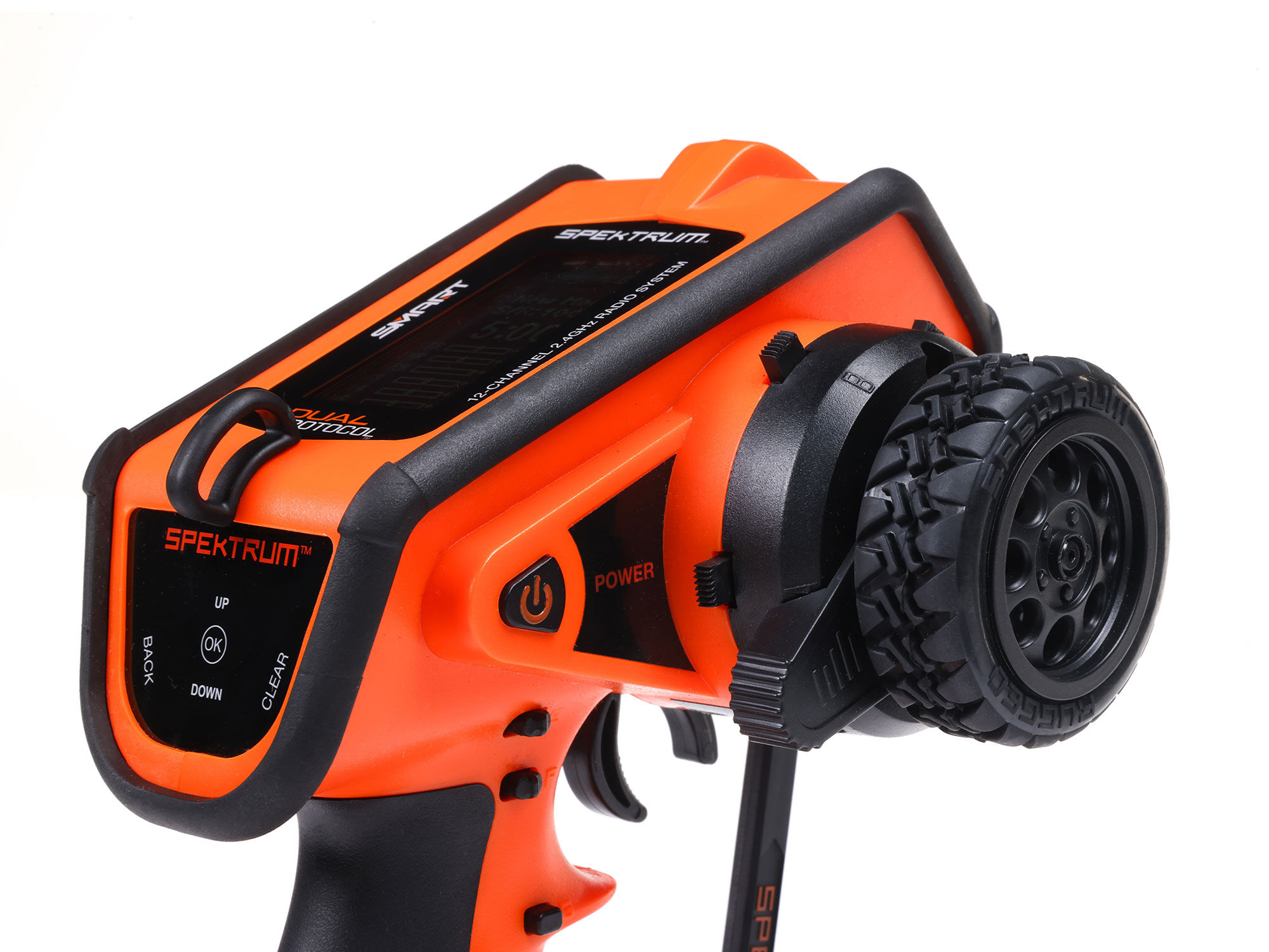 DX Rugged+ 12-Channel DSMR+ Transmitter, Orange-13