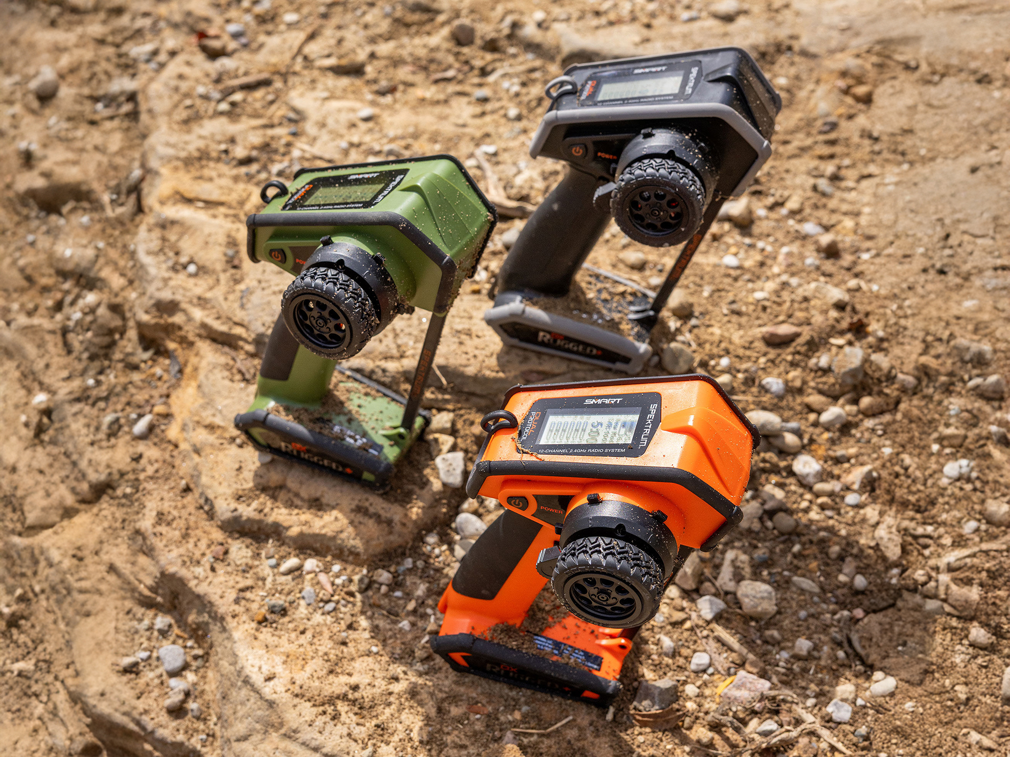 DX Rugged+ 12-Channel DSMR+ Transmitter, Orange-26