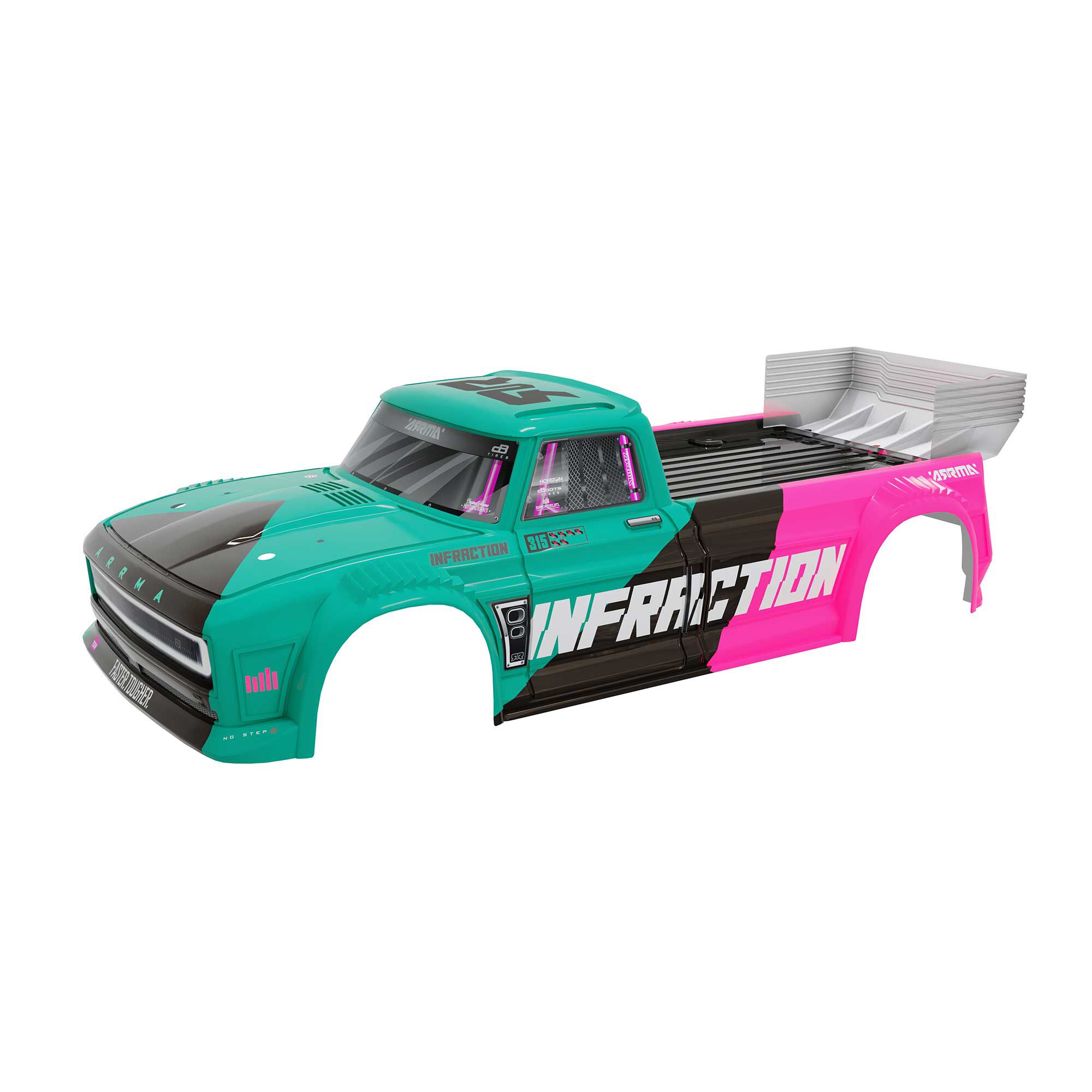 infraction-4x4-al-road-3s-blx-painted-decaled-trimmed-body
