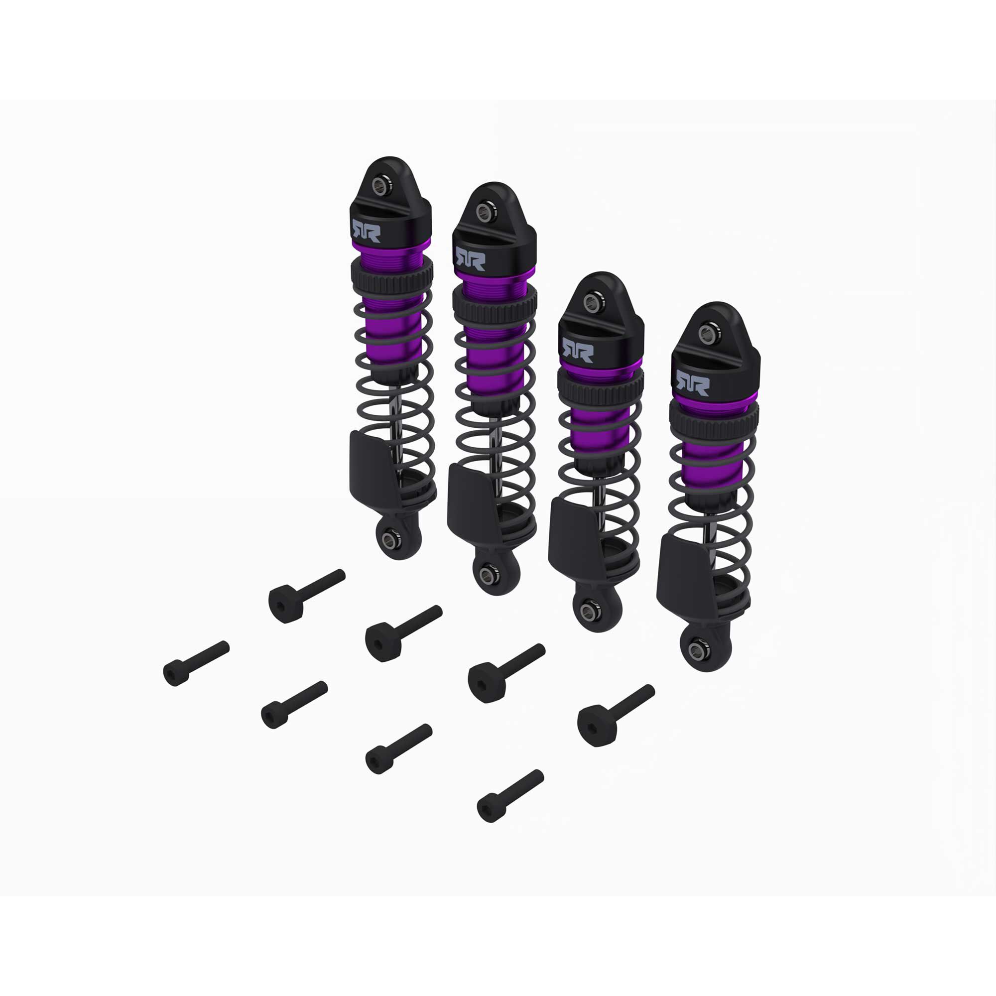 shock-set-frontrear-assembled-tbc-cst-oil-purple-4pcs