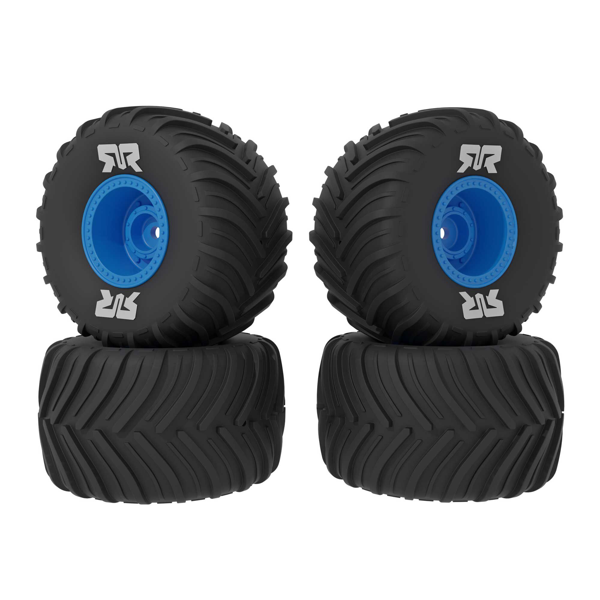 dboots-chevron-mounted-tire-set-glued-blue-2-pairs-grom