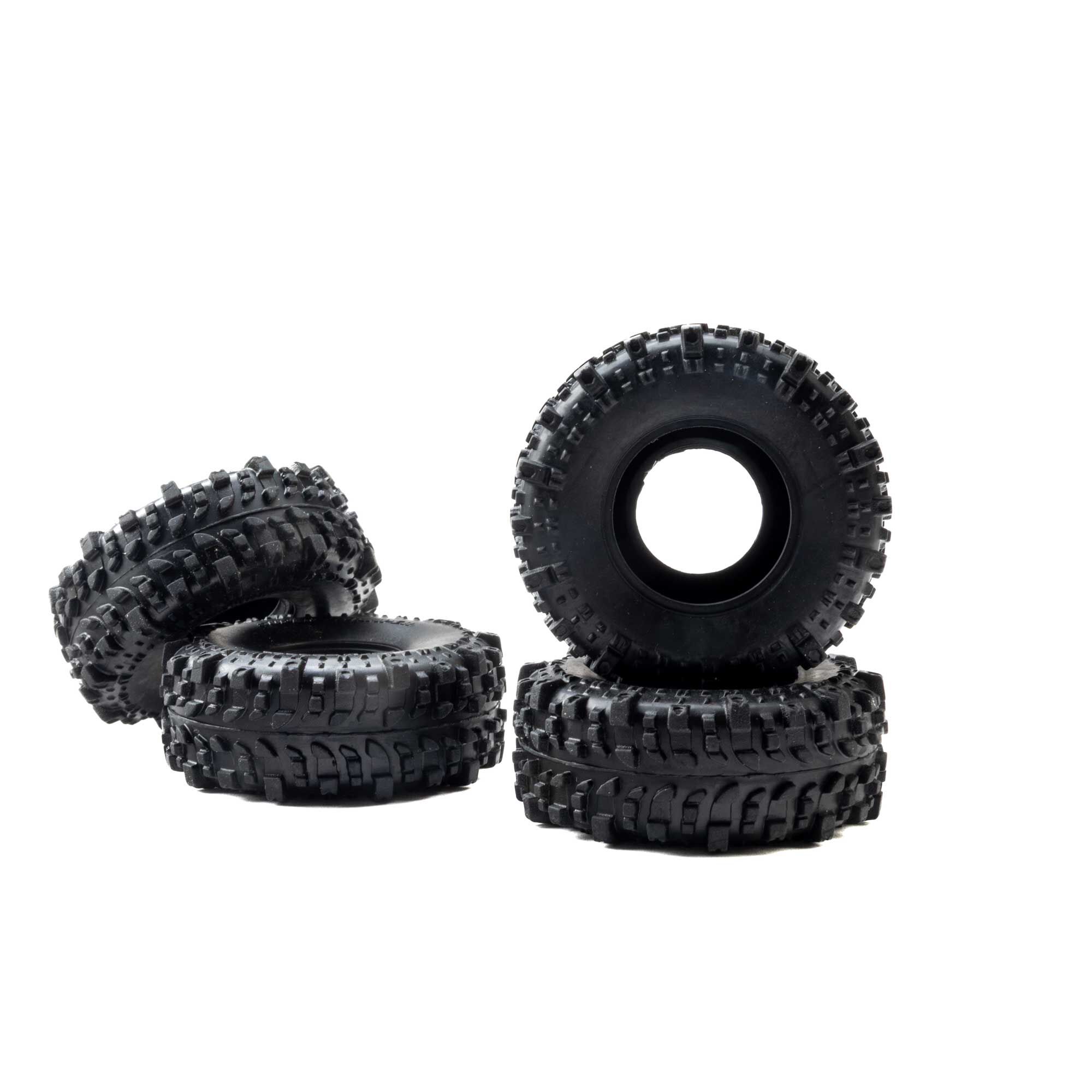0.8"/1.0" Interco Bogger Tires (4): SCX24-3
