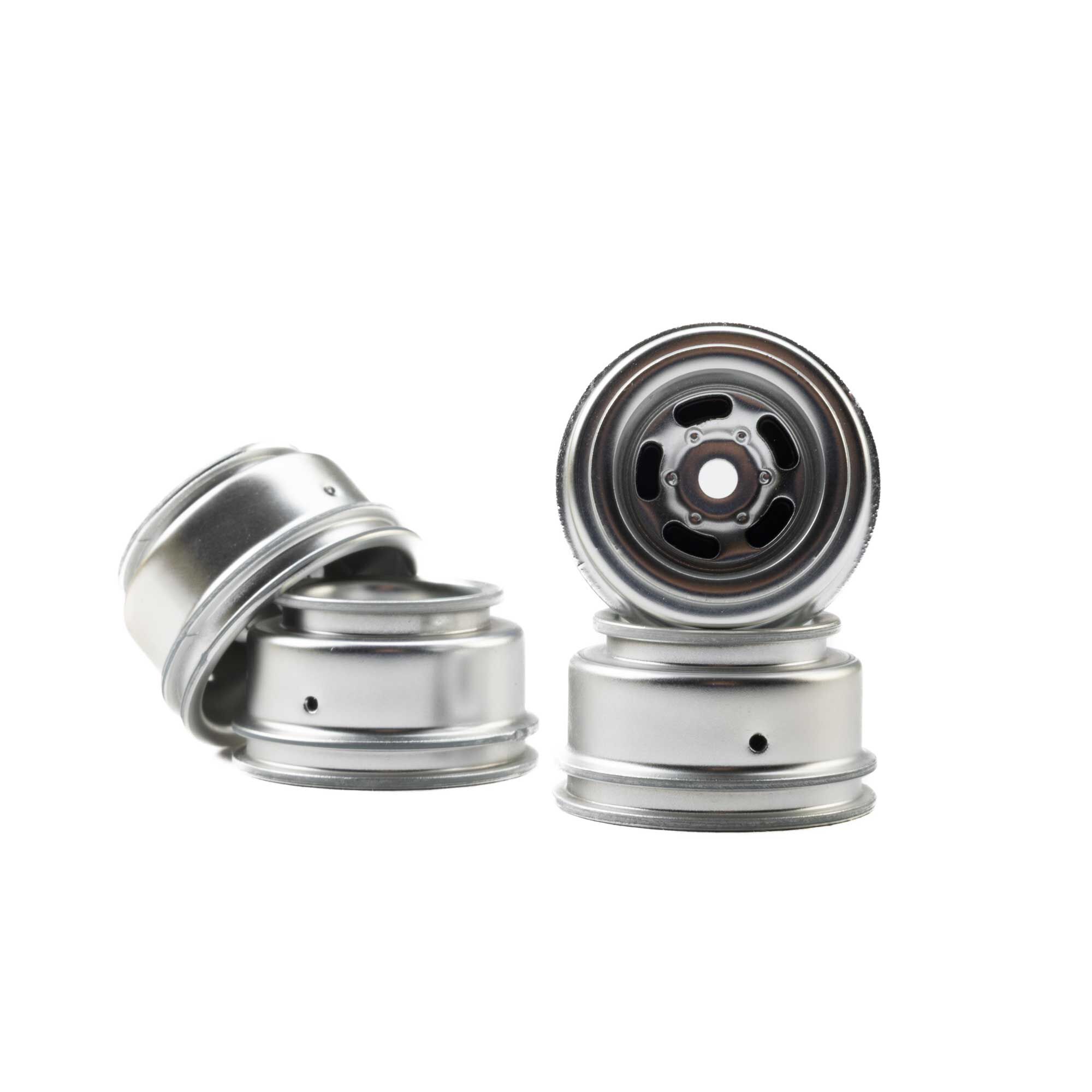 0.8"/1.0" Slot Mag Wheel Set (4): SCX24-4