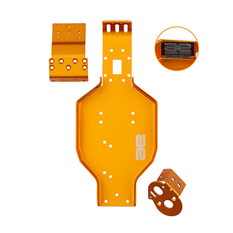 Associated Rc10 Model 24 Chassis Set, Gold