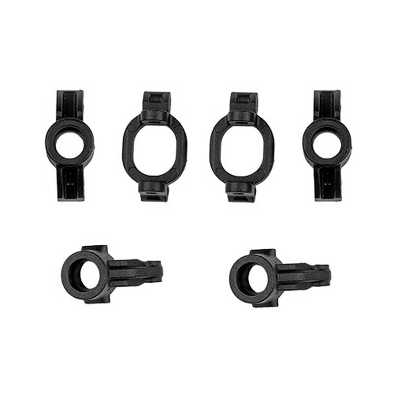 Team Associated Rc24 Zoom Steel Ring/caster Blocks/rear Hubs