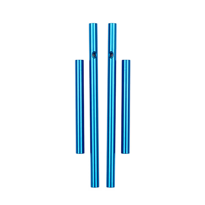 Team Associated Rc10 Nose And Wing Tubes, Blue
