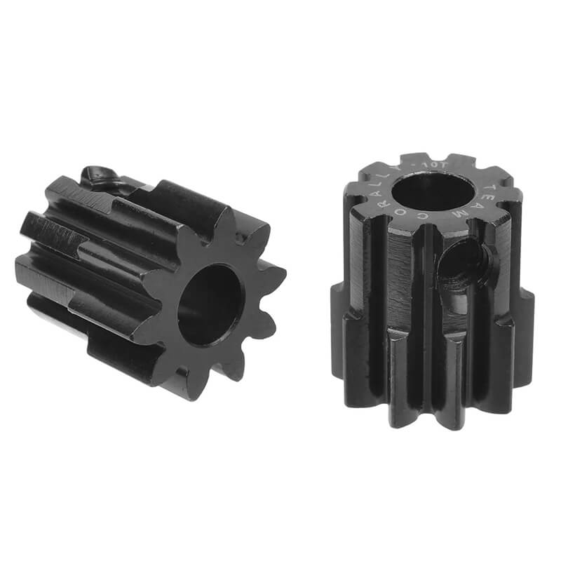 Corally M1.0 Pinion Short Hardened Steel 10 Teeth 5mm Shaft