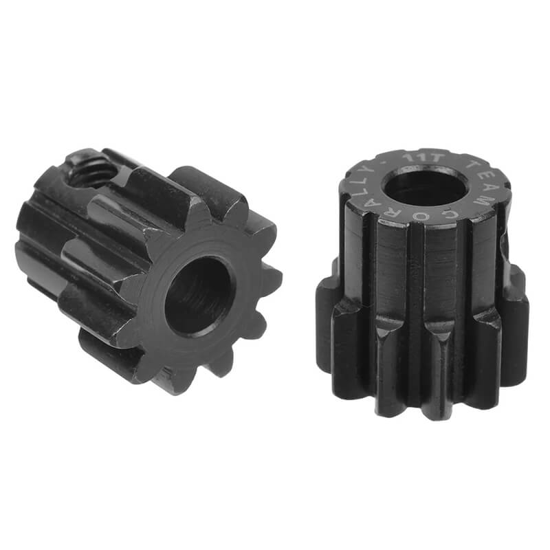 Corally M1.0 Pinion Short Hardened Steel 11 Teeth 5mm Shaft