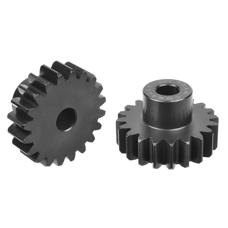 Corally M1.0 Pinion Short Hardened Steel 20 Teeth 5mm Shaft