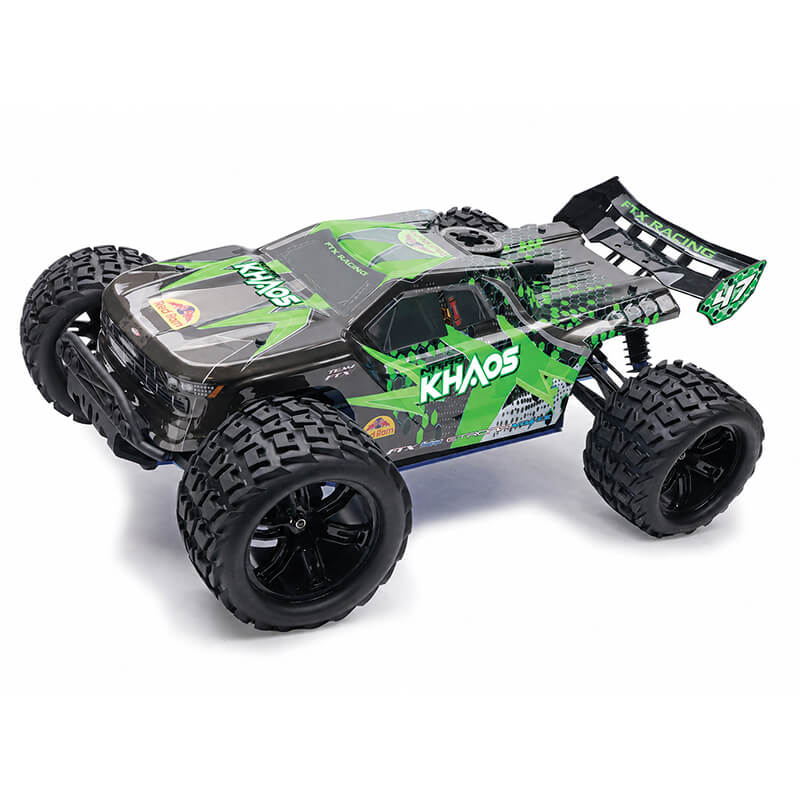 Ftx Khaos 1/10 Nitro 4wd Truggy Rtr With .21 Engine Green