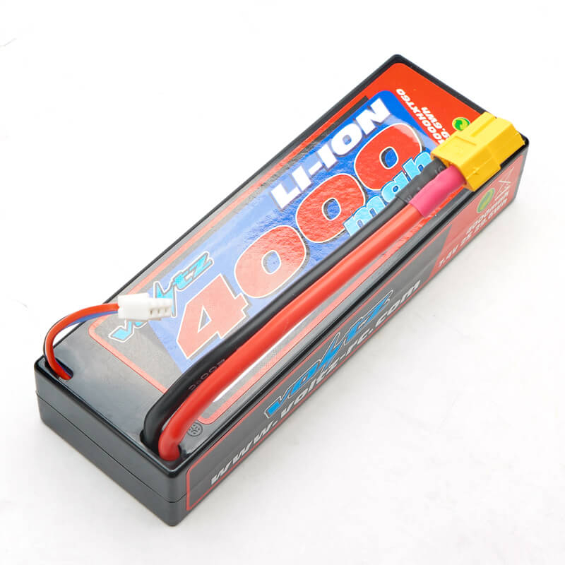 Voltz Li-ion 7.4v 2s 4000mah Hardcase Battery With Xt60 Plug