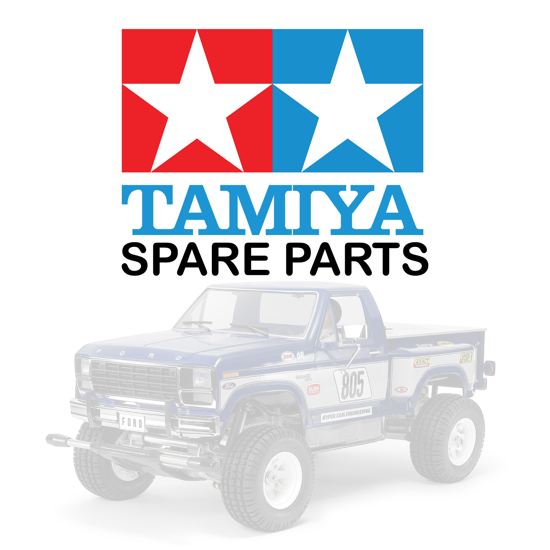 Tamiya Ford F-150 Ranger XLT 58759 G Parts - Windows