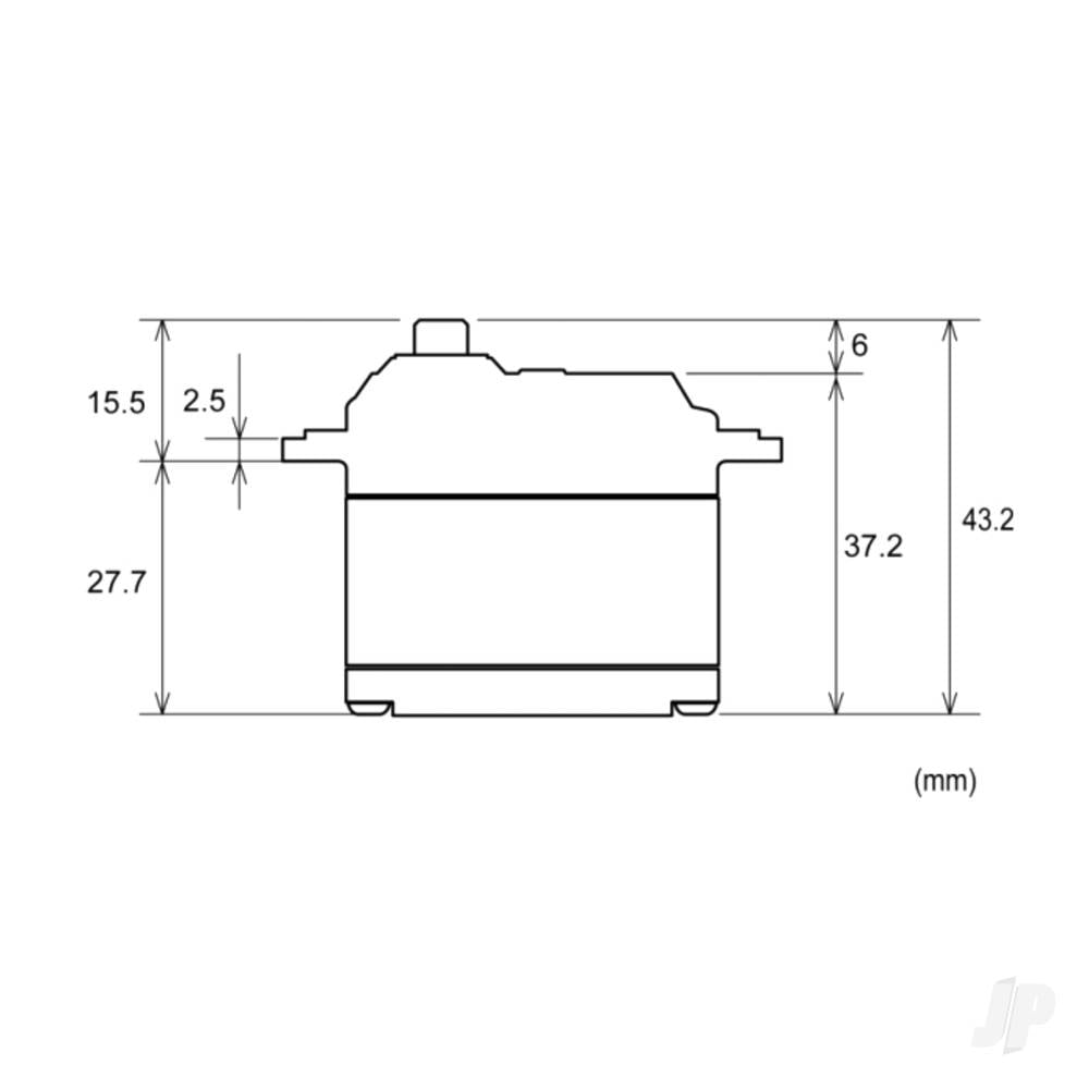 Futaba S-A601 Coreless Digital Servo PWM/S.Bus2 41kg 0.11s 4.8 - 7.4V-7