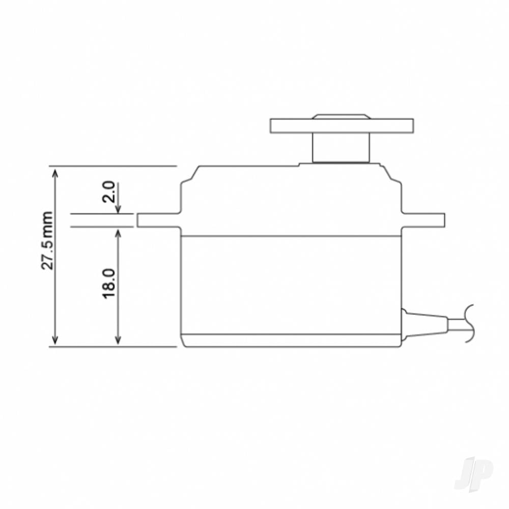 Futaba S-A401 Mini Coreless Digital Servo PWM/S.Bus2 5.7kg 0.10s 6.0V - 7.4V-7