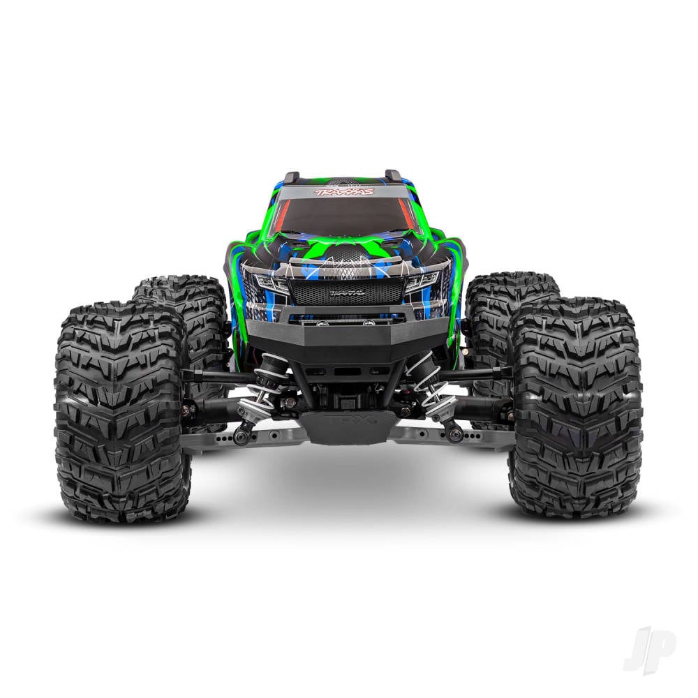 Traxxas Stampede 4WD 1:10 4WD RTR Monster Truck, Green (+ TQi Sport 2-ch, VX3, V3200, Clipless Body)-3