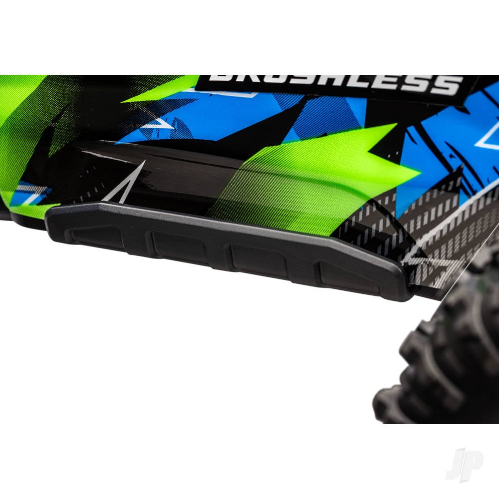 Traxxas Stampede 4WD 1:10 4WD RTR Monster Truck, Green (+ TQi Sport 2-ch, VX3, V3200, Clipless Body)-16