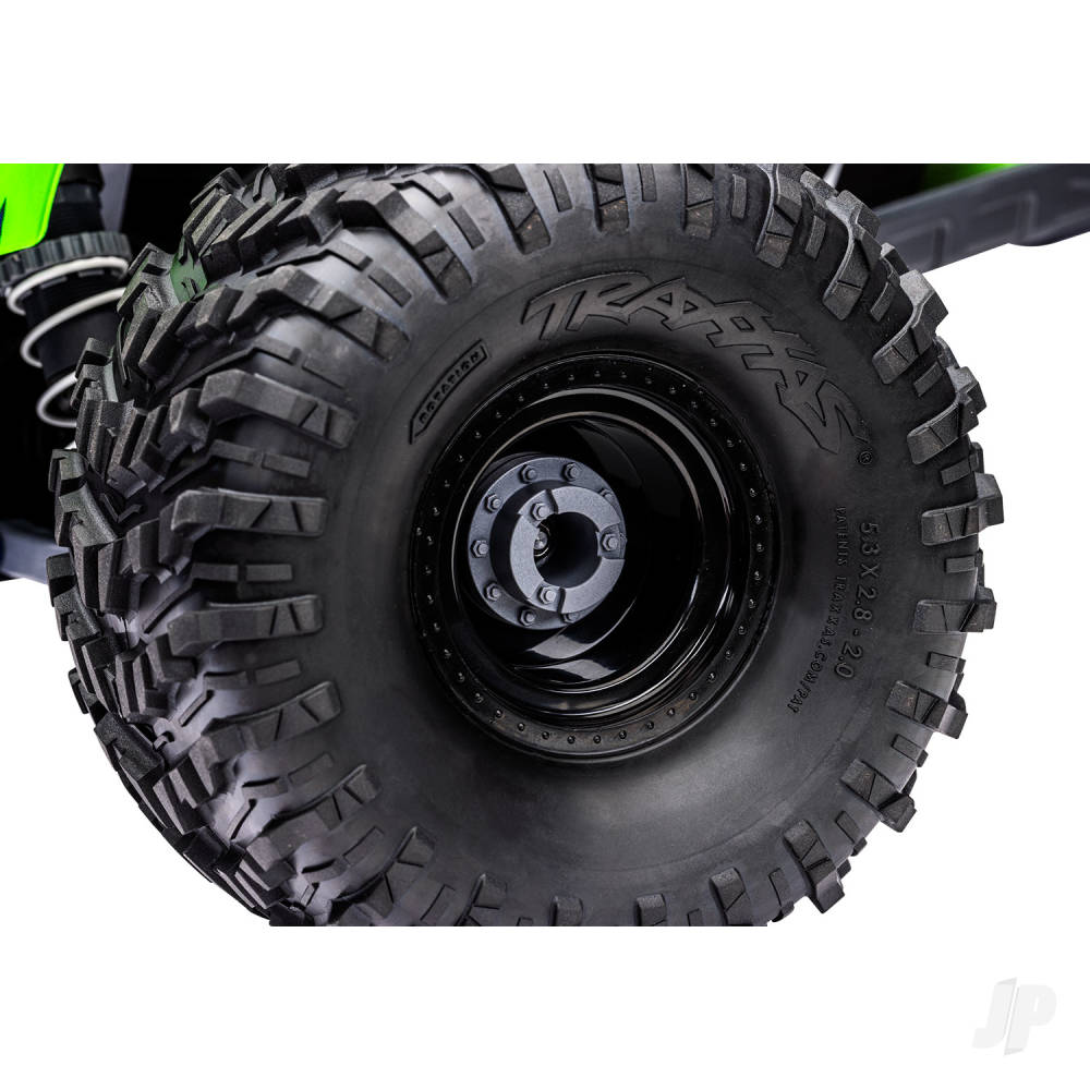 Traxxas Stampede 4WD 1:10 4WD RTR Monster Truck, Green (+ TQi Sport 2-ch, VX3, V3200, Clipless Body)-20