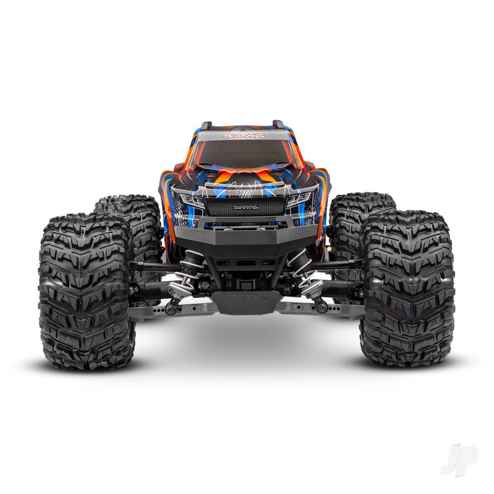 Traxxas Stampede 4WD 1:10 4WD RTR Monster Truck, Orange (+ TQi Sport 2-ch, VX3, V3200, Clipless Body)-3