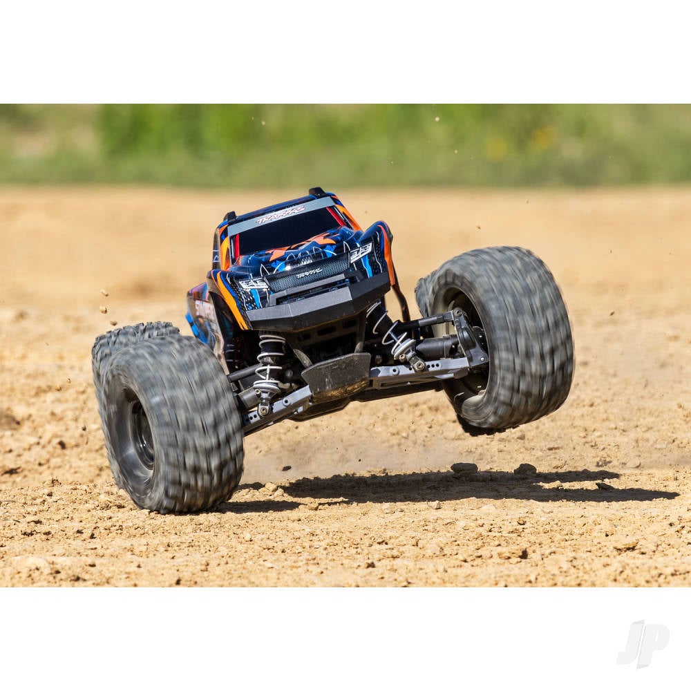 Traxxas Stampede 4WD 1:10 4WD RTR Monster Truck, Orange (+ TQi Sport 2-ch, VX3, V3200, Clipless Body)-7
