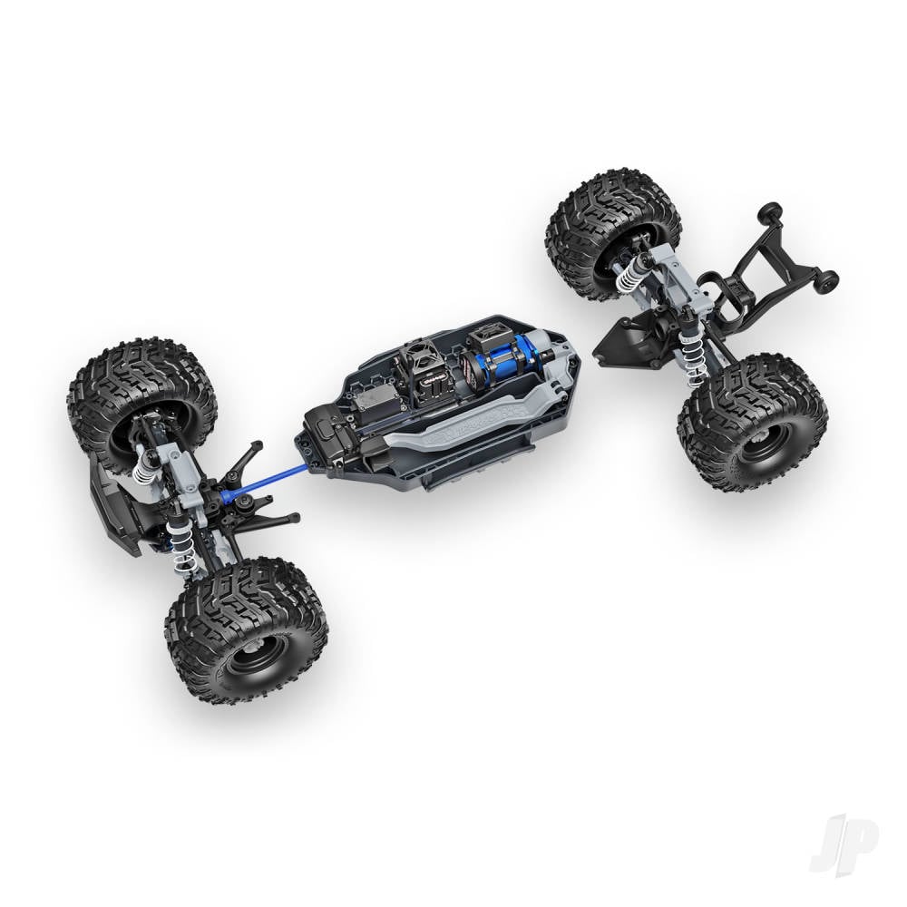 Traxxas Stampede 4WD 1:10 4WD RTR Monster Truck, Orange (+ TQi Sport 2-ch, VX3, V3200, Clipless Body)-10