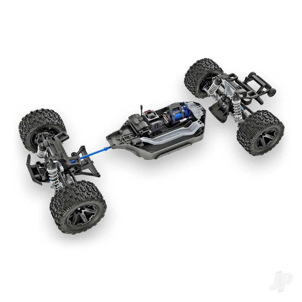 Traxxas Rustler 1:10 4WD RTR Stadium Truck, 40th Anniversary (+ TQi Sport 2-ch, TSM, VX3, Velineon V3200, Clipless Body)-6