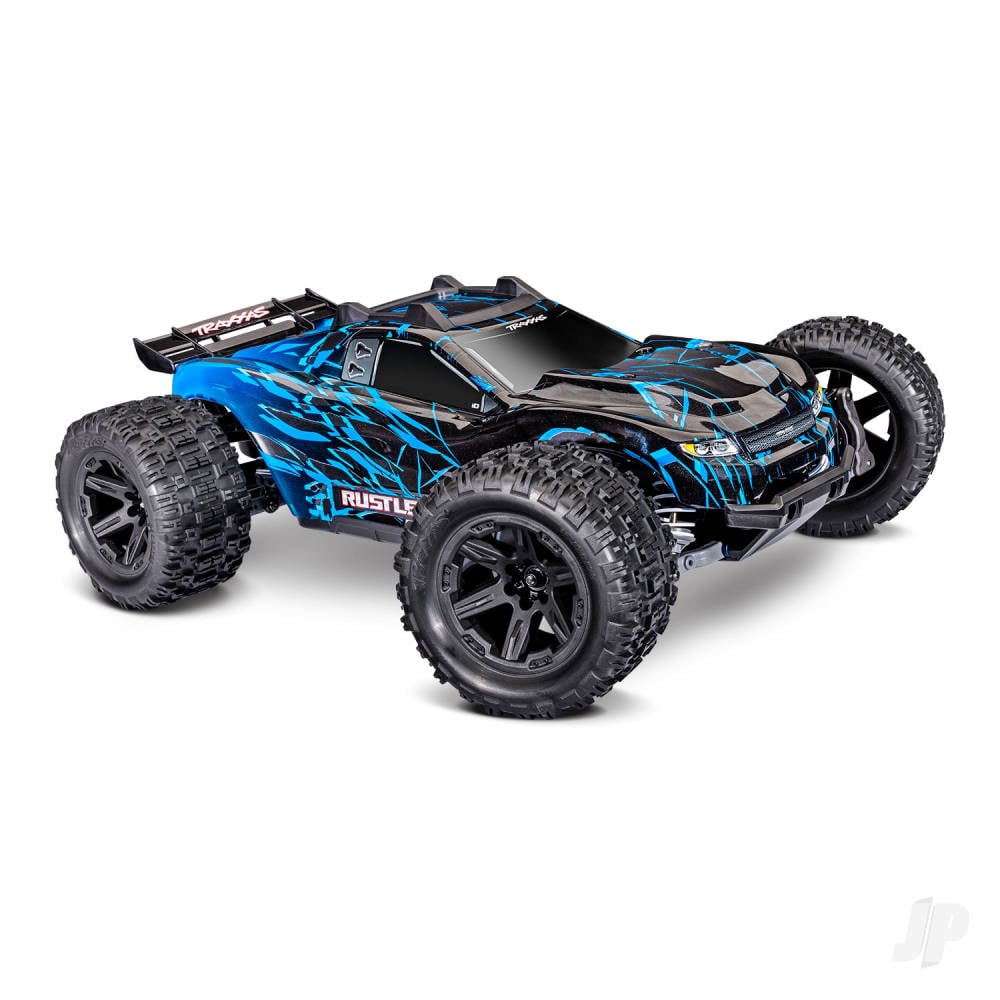 traxxas-rustler-110-4wd-rtr-stadium-truck-blue-tqi-sport-2-ch-tsm-vx3-velineon-v3200-clipless-body