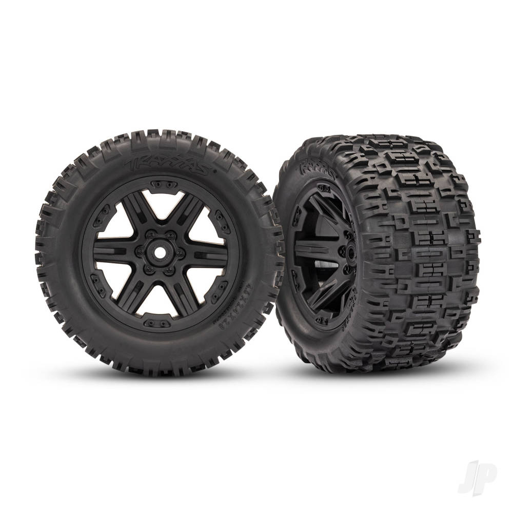Traxxas Rustler 1:10 4WD RTR Stadium Truck, Red (+ TQi Sport 2-ch, TSM, VX3, Velineon V3200, Clipless Body)-26