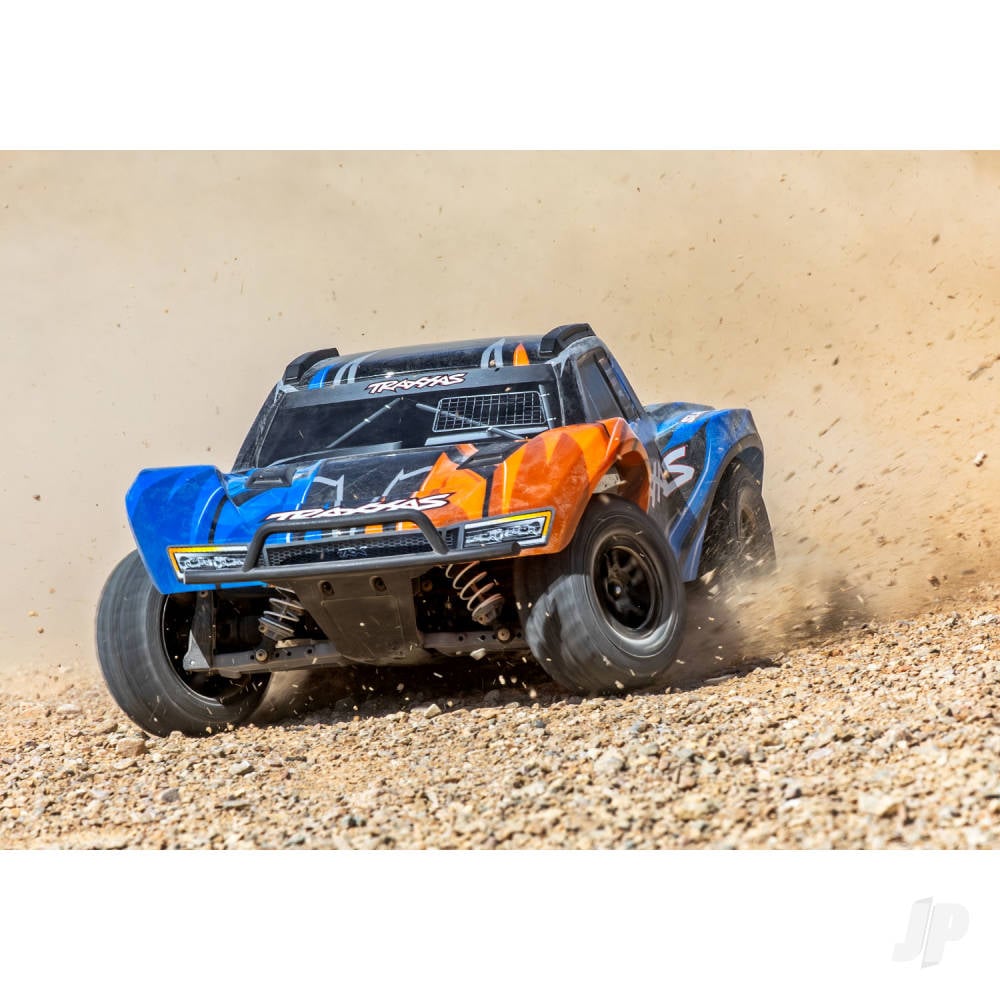 Traxxas Slash 4WD 1:10 4WD RTR Short Course Truck, Orange (+ TQi Sport 2-ch, VX3, Velineon V3200, Clipless Body)-9