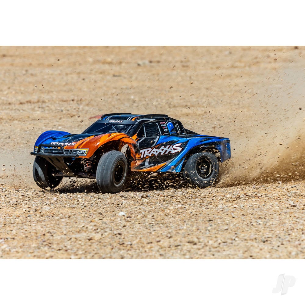 Traxxas Slash 4WD 1:10 4WD RTR Short Course Truck, Orange (+ TQi Sport 2-ch, VX3, Velineon V3200, Clipless Body)-10