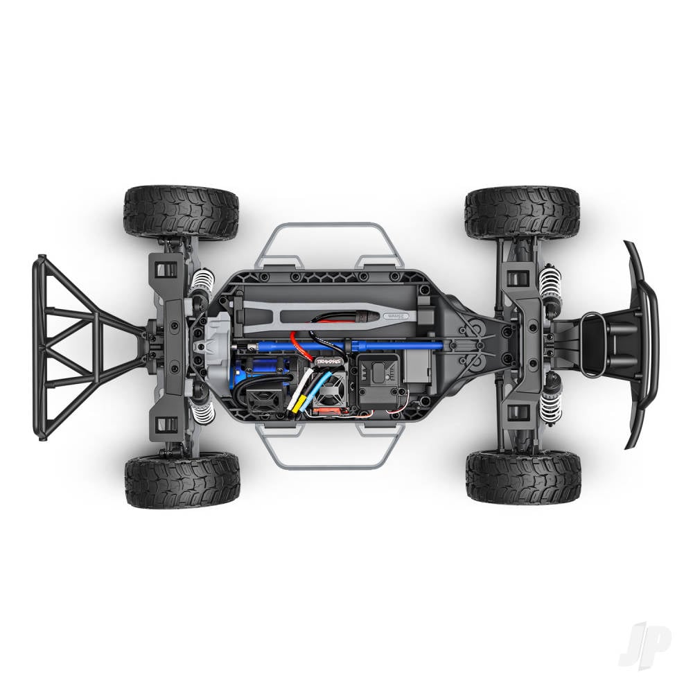 Traxxas Slash 4WD 1:10 4WD RTR Short Course Truck, Red (+ TQi Sport 2-ch, VX3, Velineon V3200, Clipless Body)-5