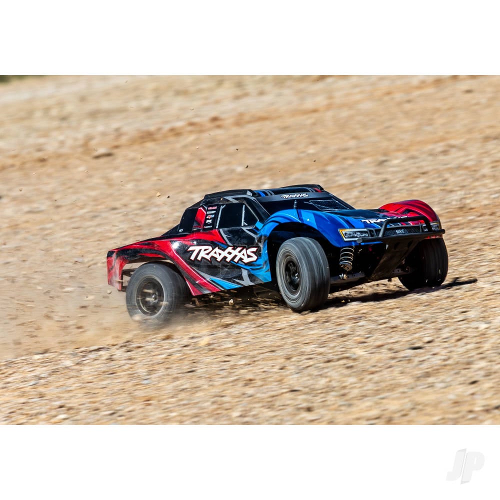 Traxxas Slash 4WD 1:10 4WD RTR Short Course Truck, Red (+ TQi Sport 2-ch, VX3, Velineon V3200, Clipless Body)-10