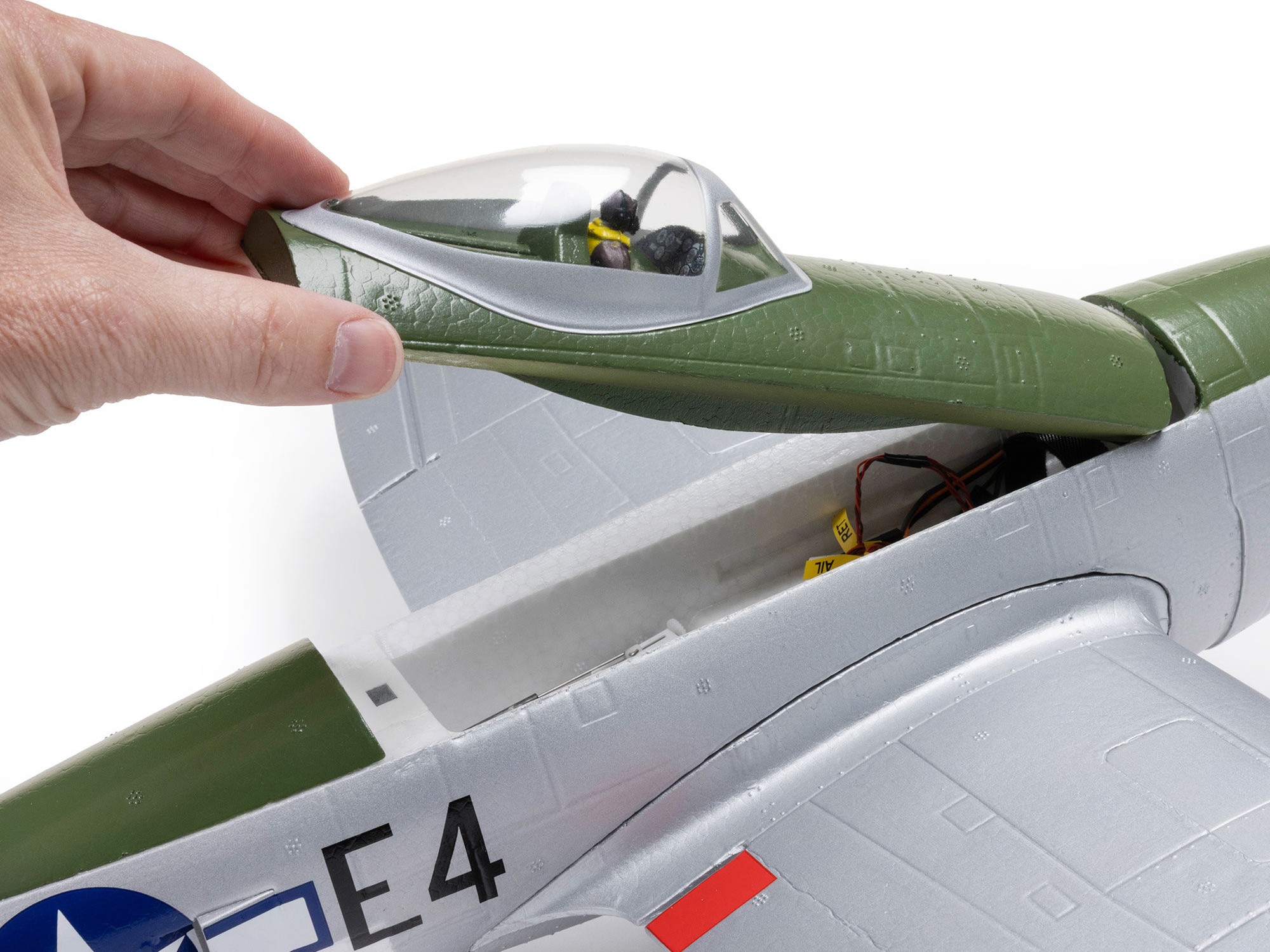 Micro P-47 Thunderbolt BNF Basic with AS3X+ & SAFE Select-9
